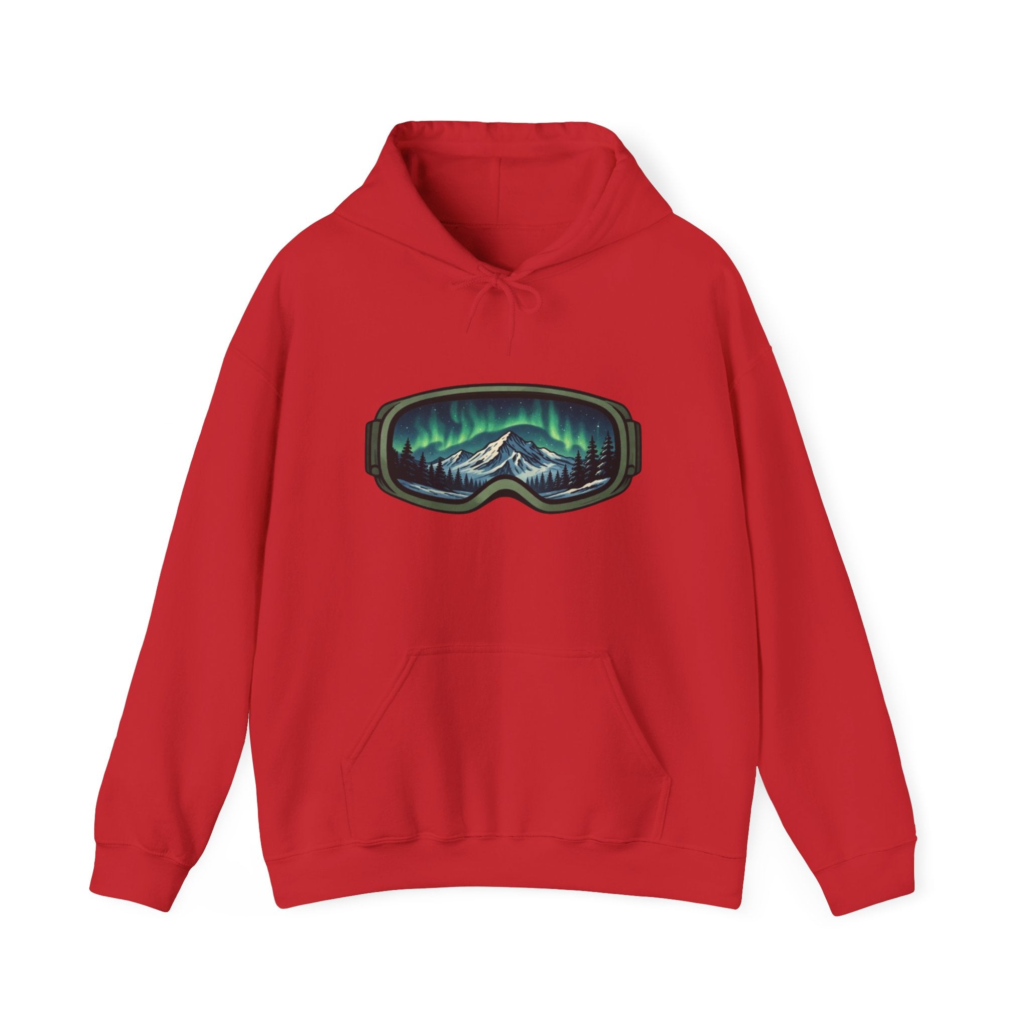 Northern Lights Ski Goggle Hoodie