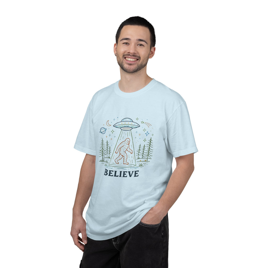 Believe Sasquatch UFO T-Shirt