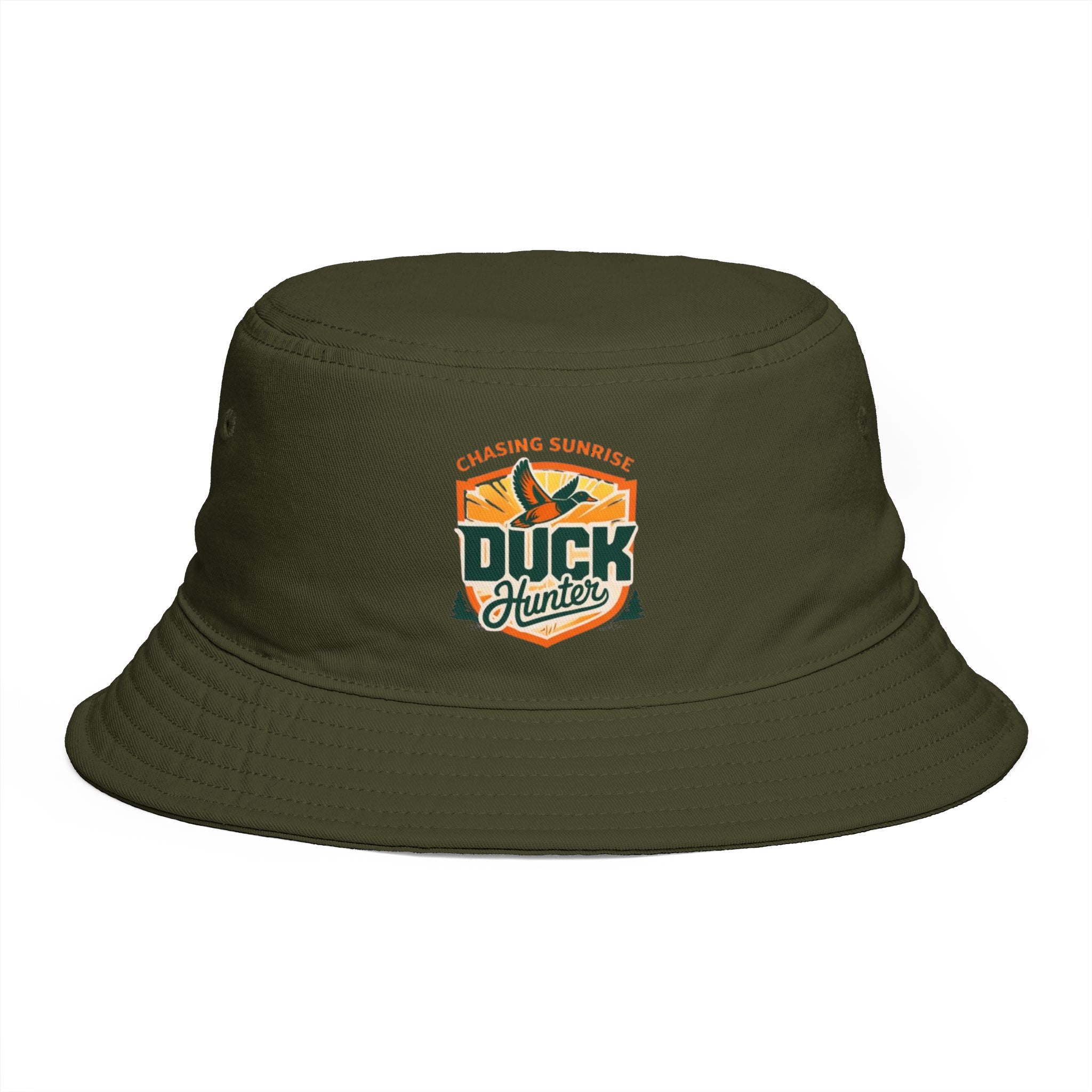 Duck Hunter Bucket Hat | "Chasing Sunrise" Outdoor Hunting Cap