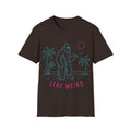 Stay Weird Bigfoot Surf T-Shirt