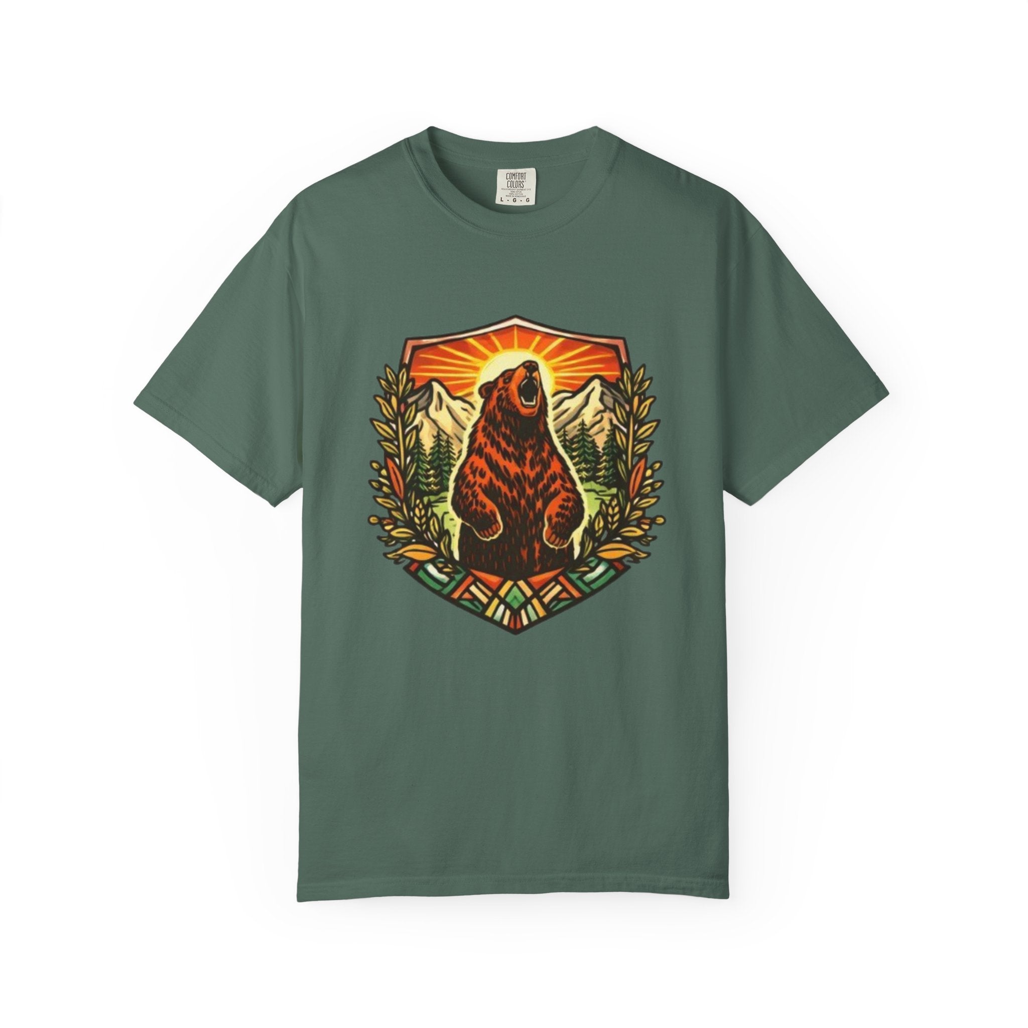 Roaring Bear Mountain T-Shirt | Vintage Outdoor Graphic Tee