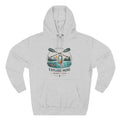 Explore More Hoodie | Outdoor Canoe Adventure Fleece Hoodie | Explore More Worry Less