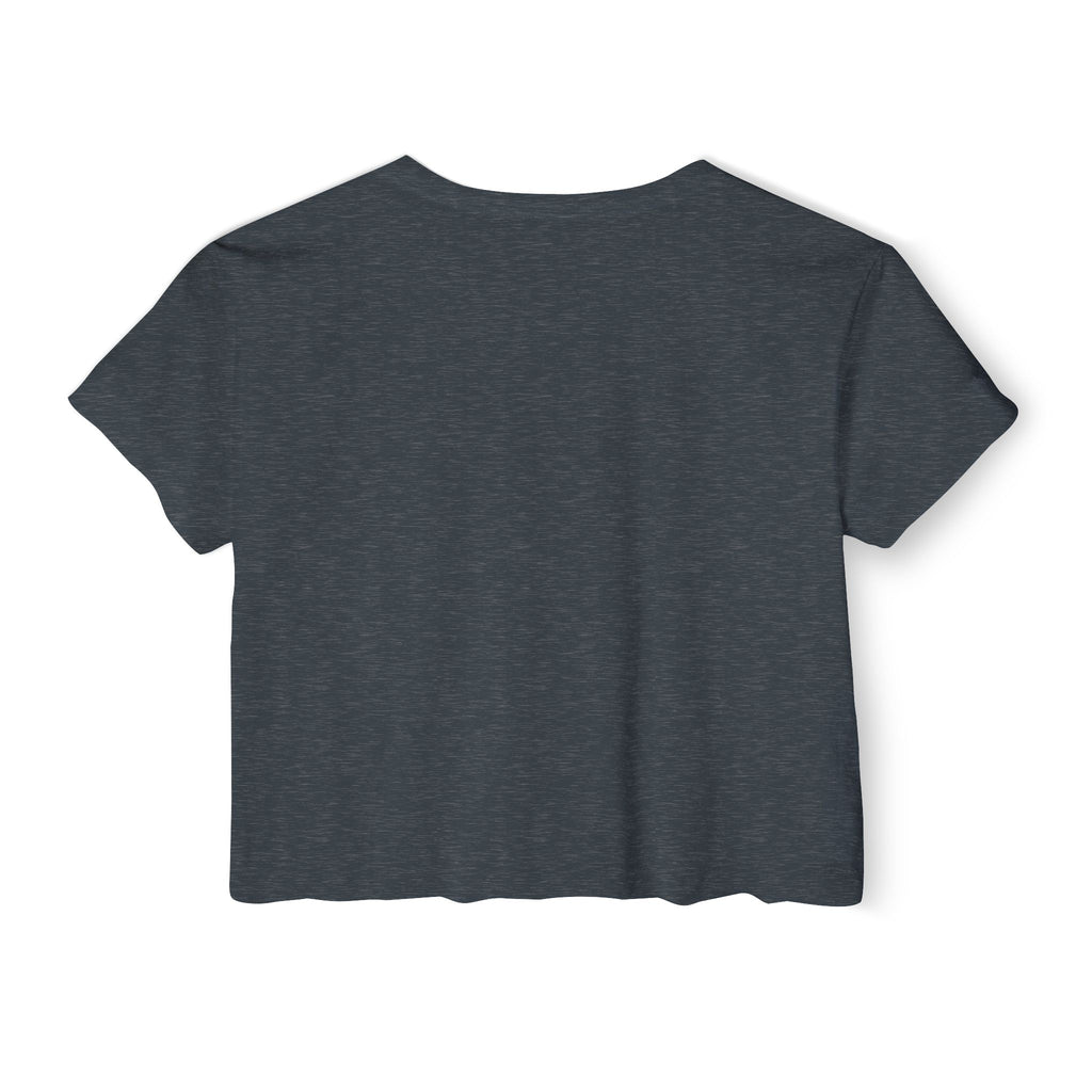 Otter with Beer Cute Festival Crop Top | Floating Otter Design