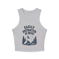 Easily Distracted by Rocks Racer Tank | Rock Collector Womens Tank Top