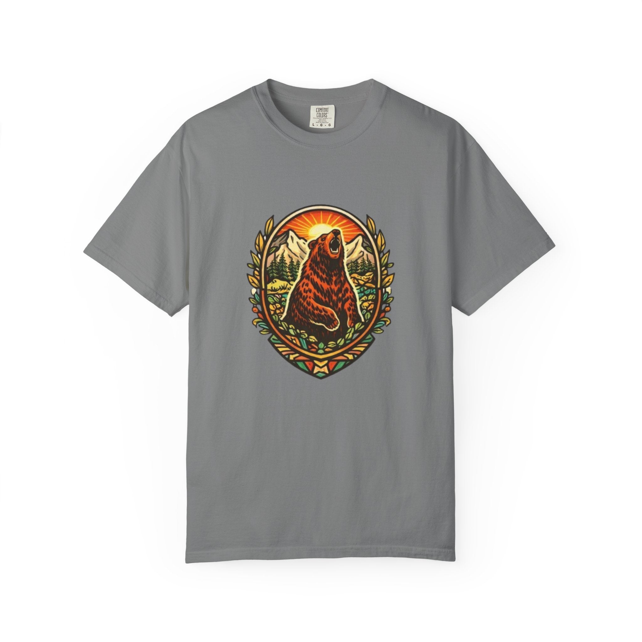 Bear Crest Graphic T-Shirt | Vintage Mountain Wilderness Tee