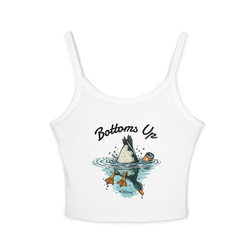 Bottoms Up Duck Diving Tank Top | Womens Spaghetti Strap Swim Shirt