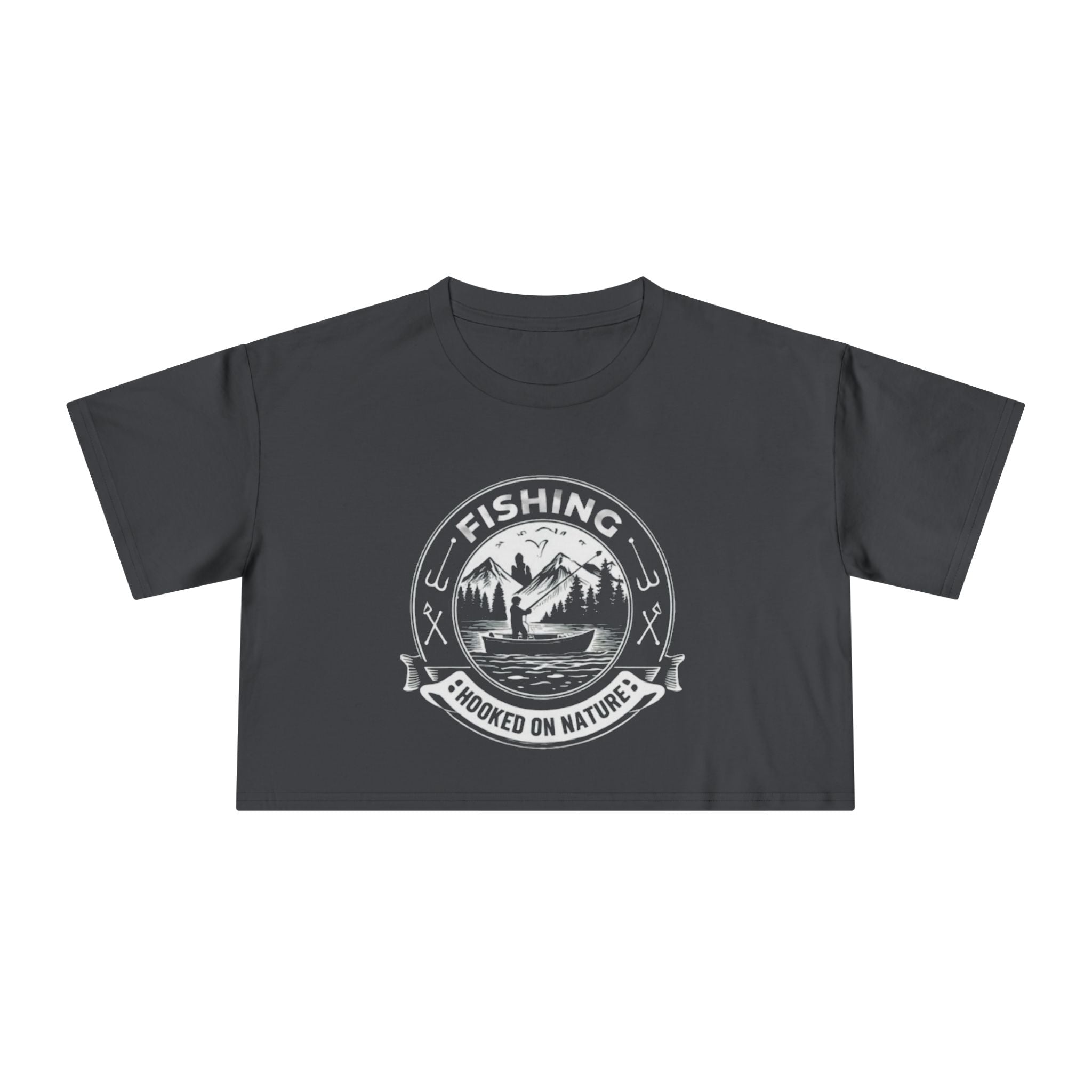 Fishing Crop Tee | Hooked on Nature Womens Outdoor Graphic Top