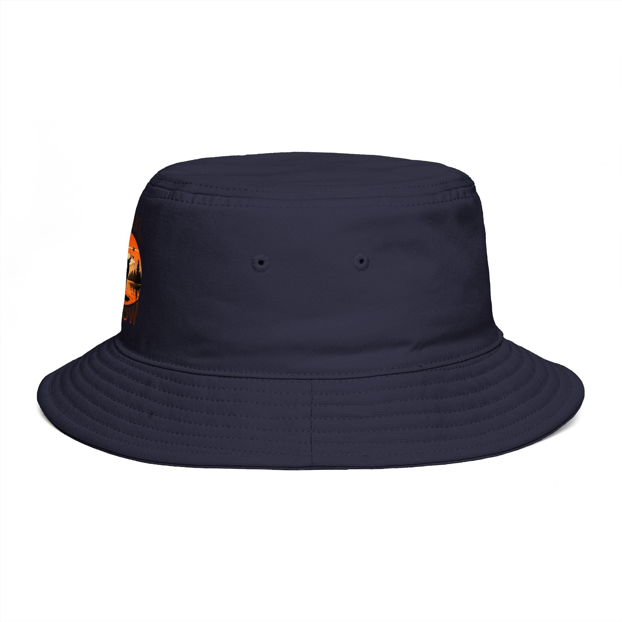 Outdoor Deer Sunset Bucket Hat | Wildlife Hunting Lover Hat