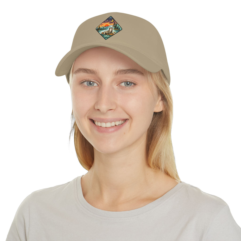 Otter Galaxy Sunset Baseball Cap
