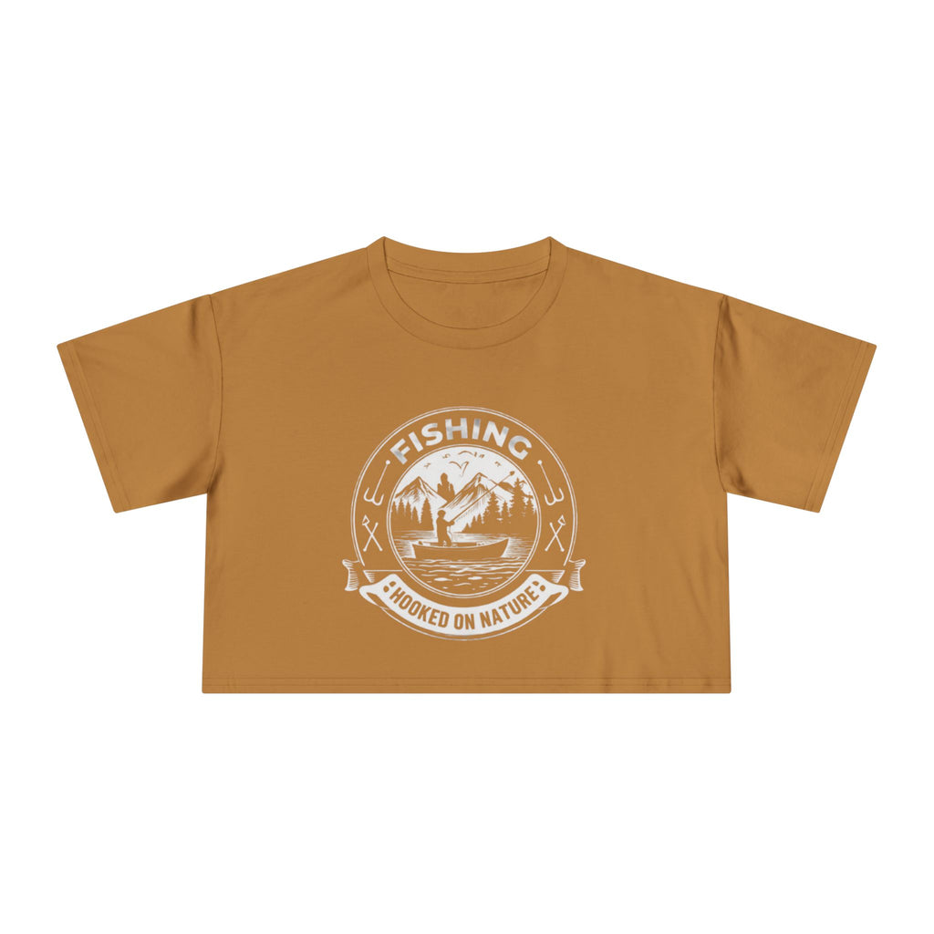 Fishing Crop Tee | Hooked on Nature Womens Outdoor Graphic Top