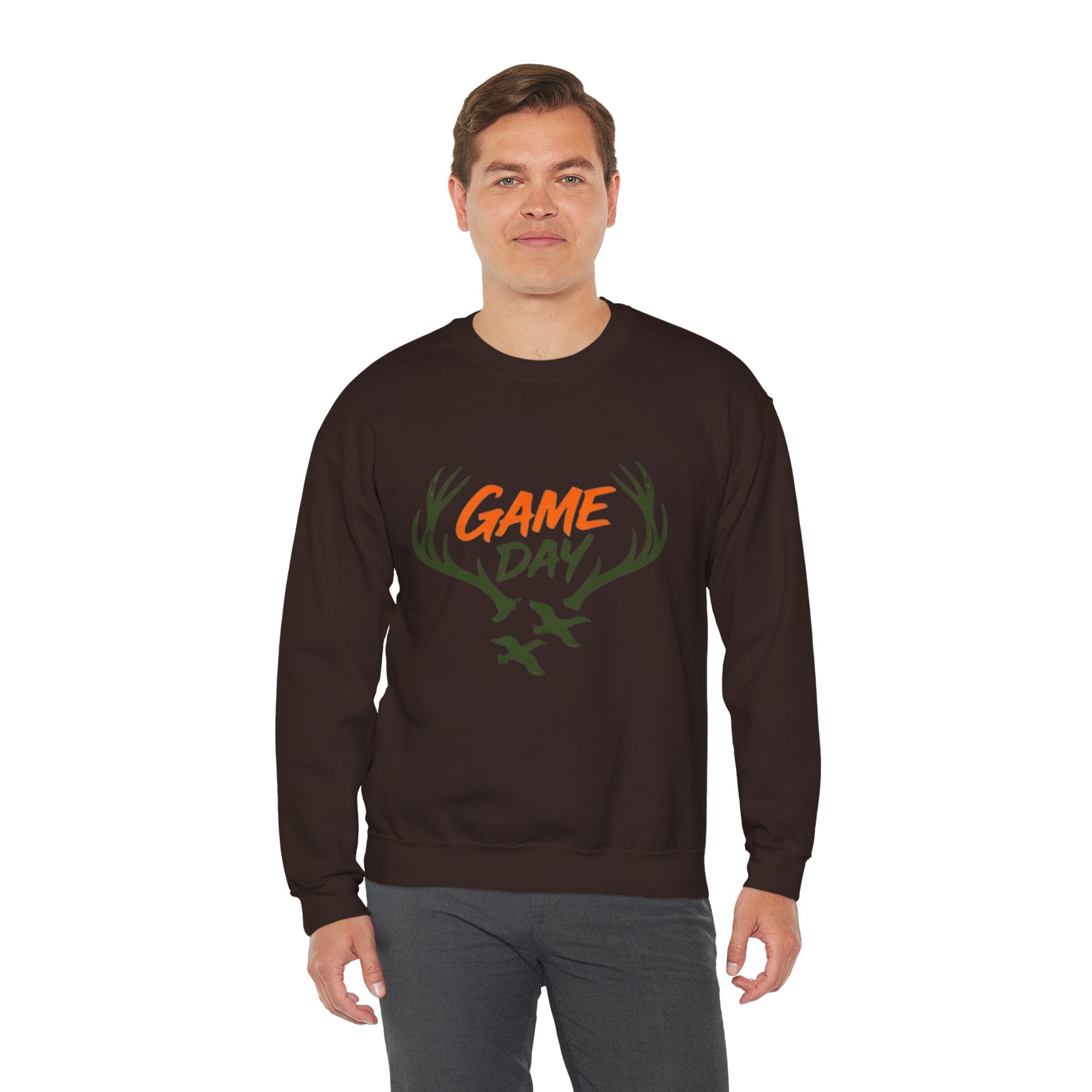 Game Day Sweatshirt | Hunting Bucks & Ducks Crewneck