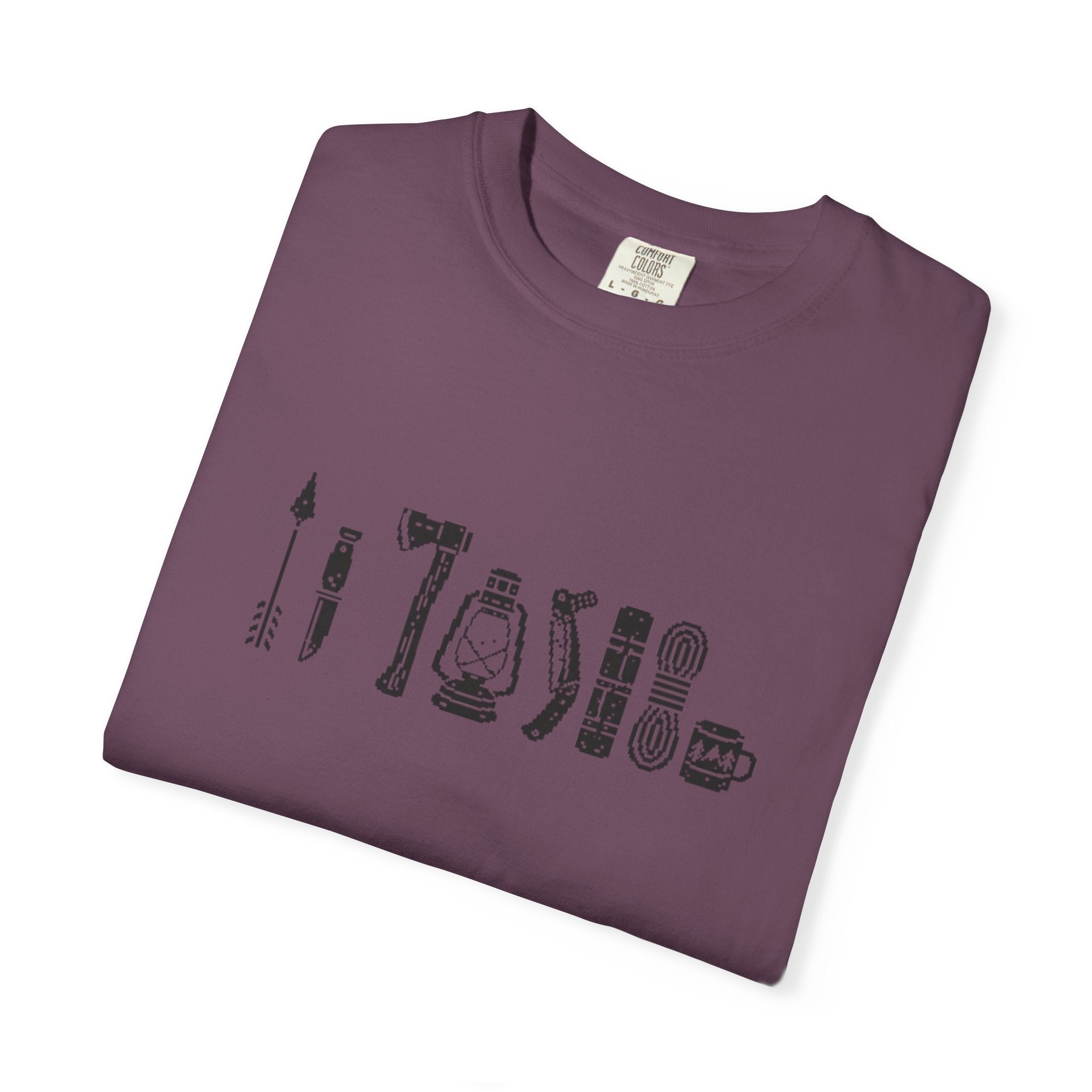 Outdoorsman Camp Tools T-Shirt | Gift for Dad