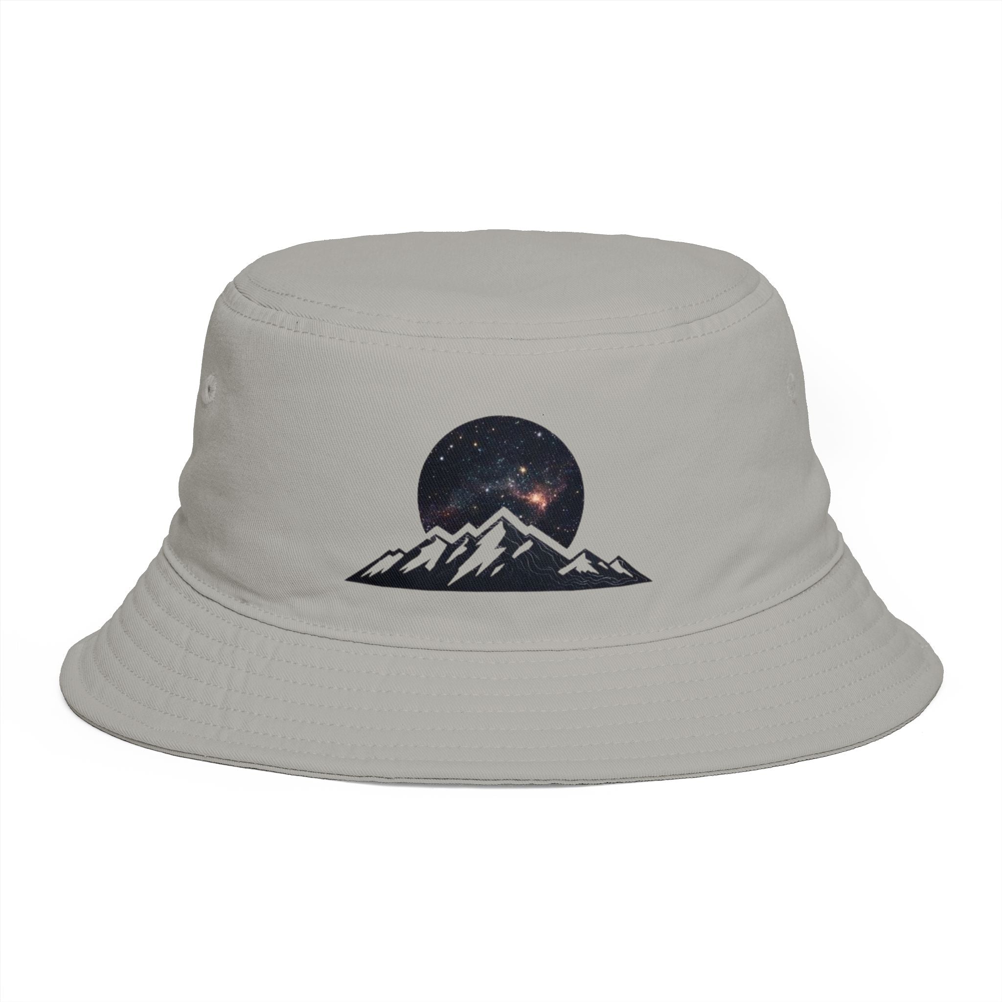 Mountain Night Sky Bucket Hat