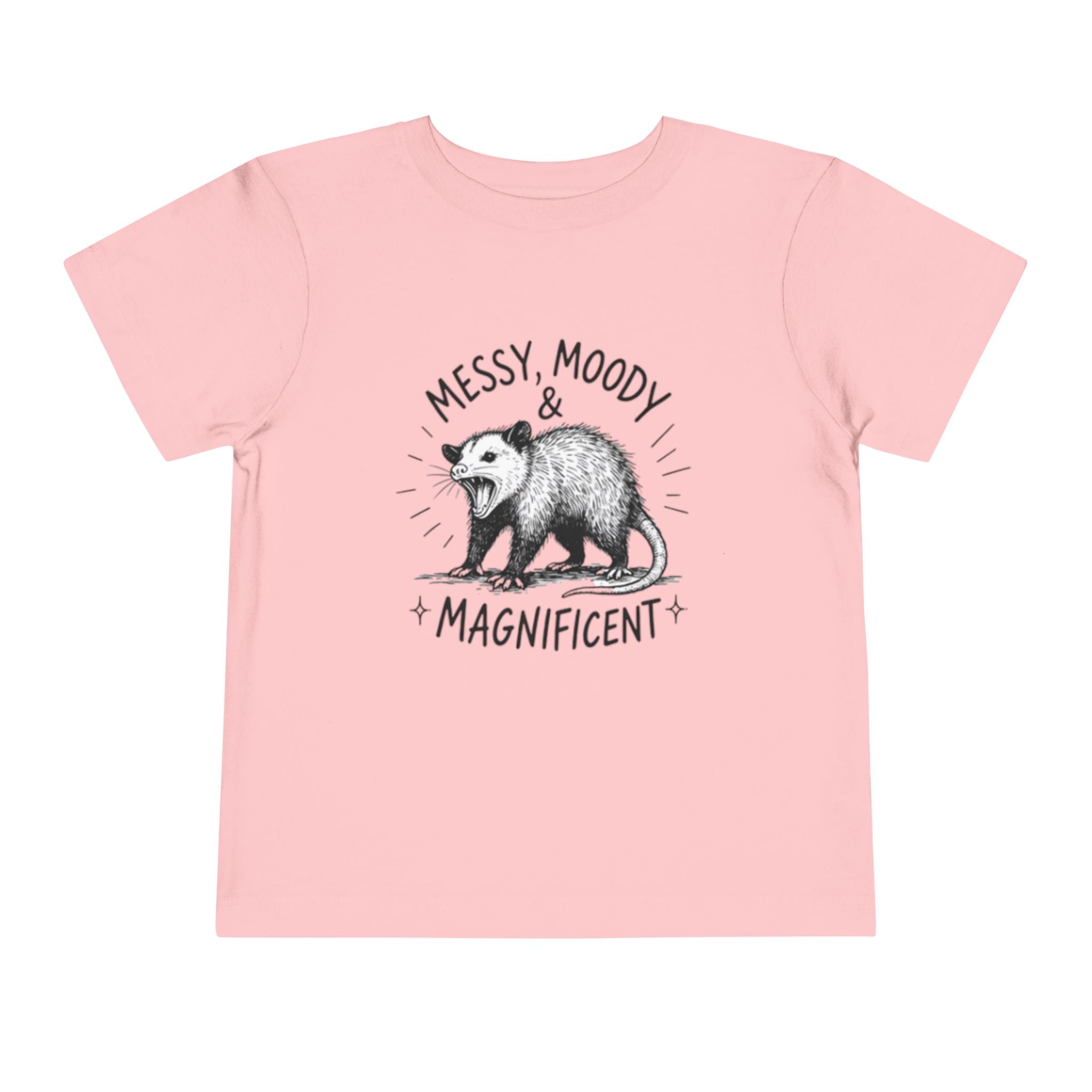 Messy, Moody & Magnificent Toddler Tee | Possum Graphic Shirt