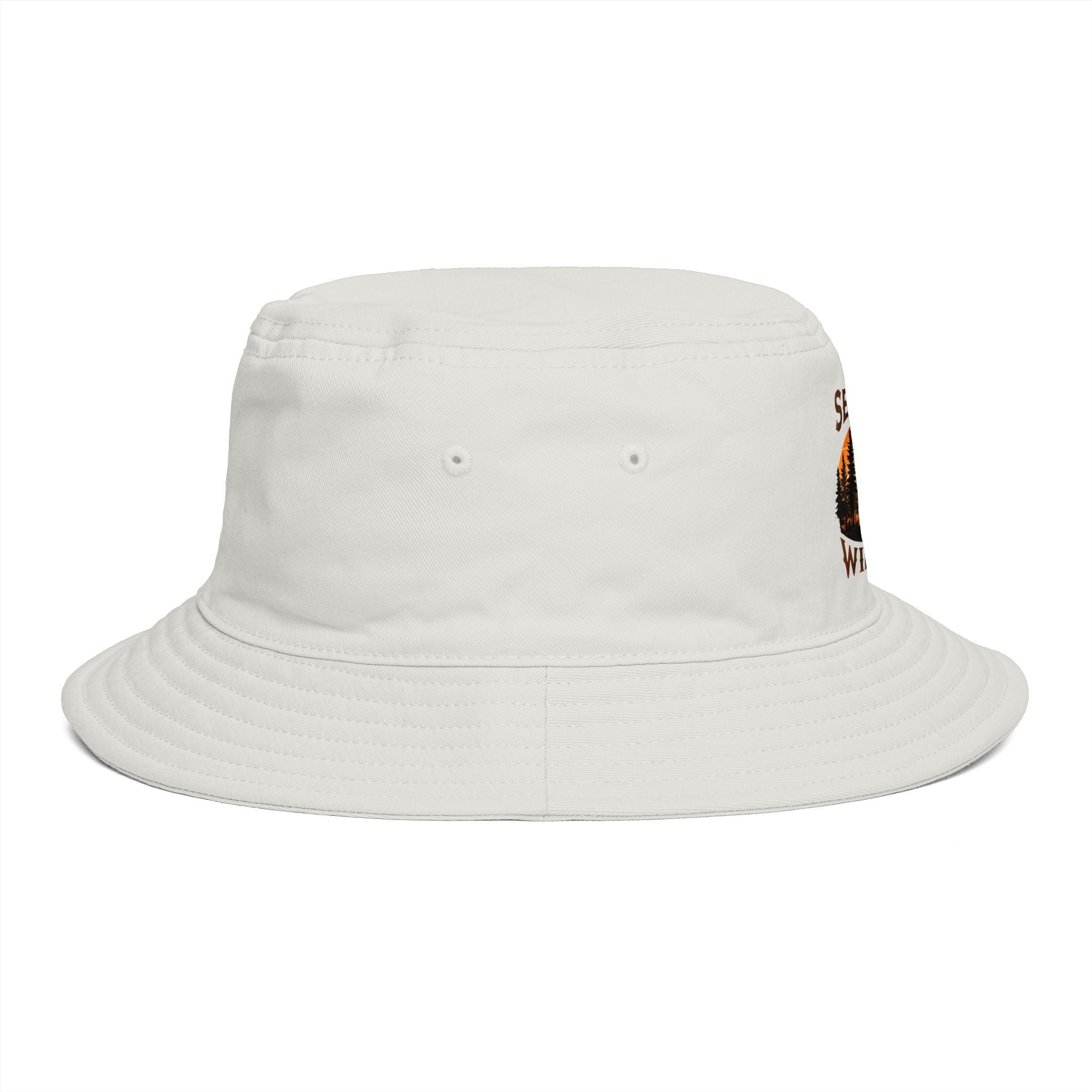 Outdoor Deer Sunset Bucket Hat | Wildlife Hunting Lover Hat