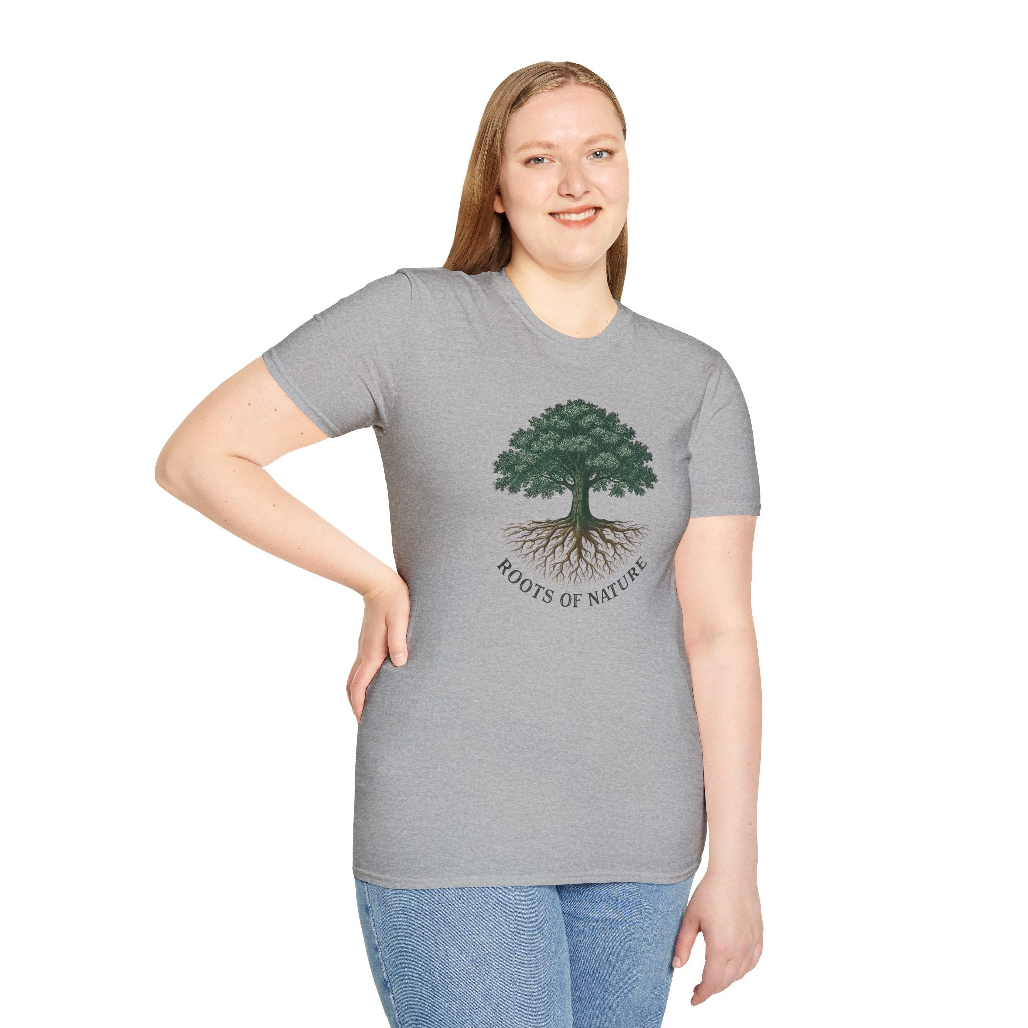 Tree with Exposed Roots T-Shirt | Nature Roots Graphic Tee