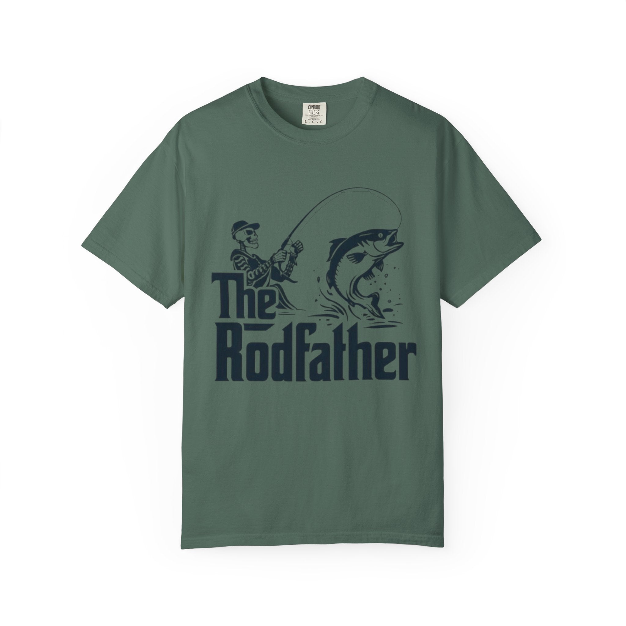 The Rodfather fishing graphic T-Shirt | fisherman, fish illustration