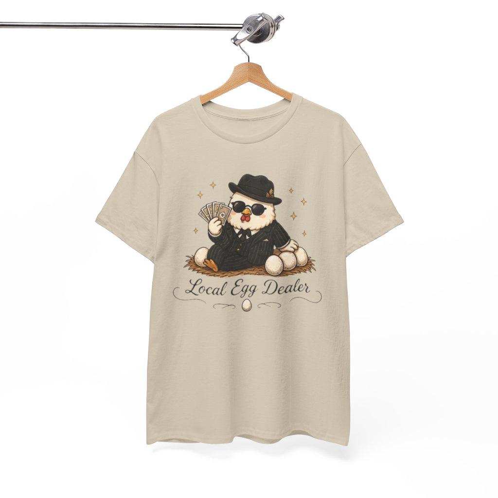 Local Egg Dealer T-Shirt | Cute Chick in Shades Graphic Tee