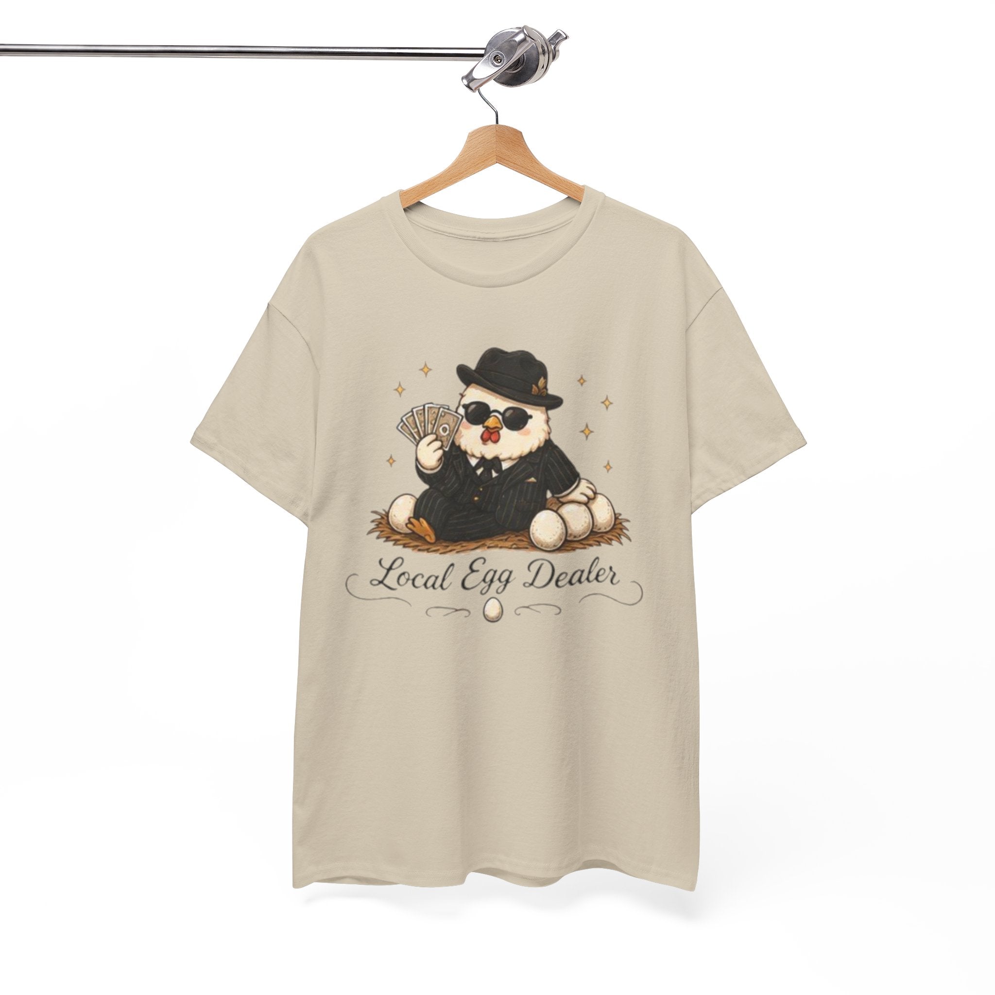 Local Egg Dealer T-Shirt | Cute Chick in Shades Graphic Tee