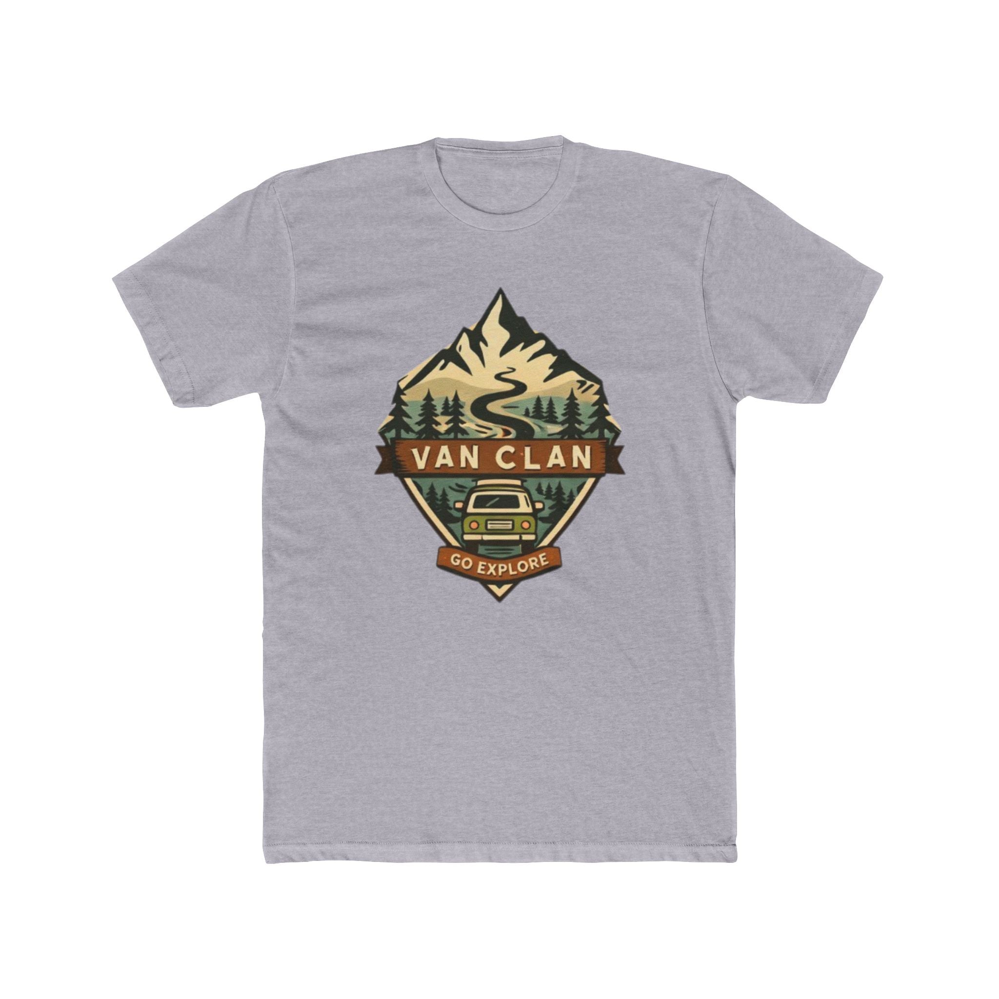 Van Clan Adventure T‑Shirt | Go Explore Vintage Camper Tee