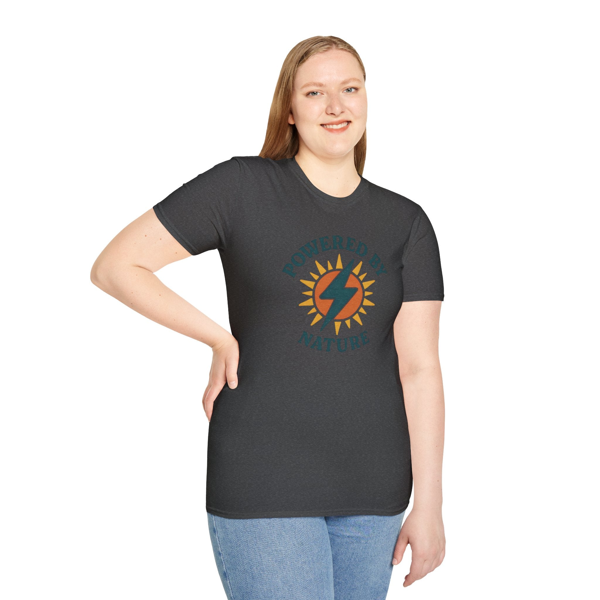 Powered by Nature T-Shirt | Eco-Inspired Graphic Tee