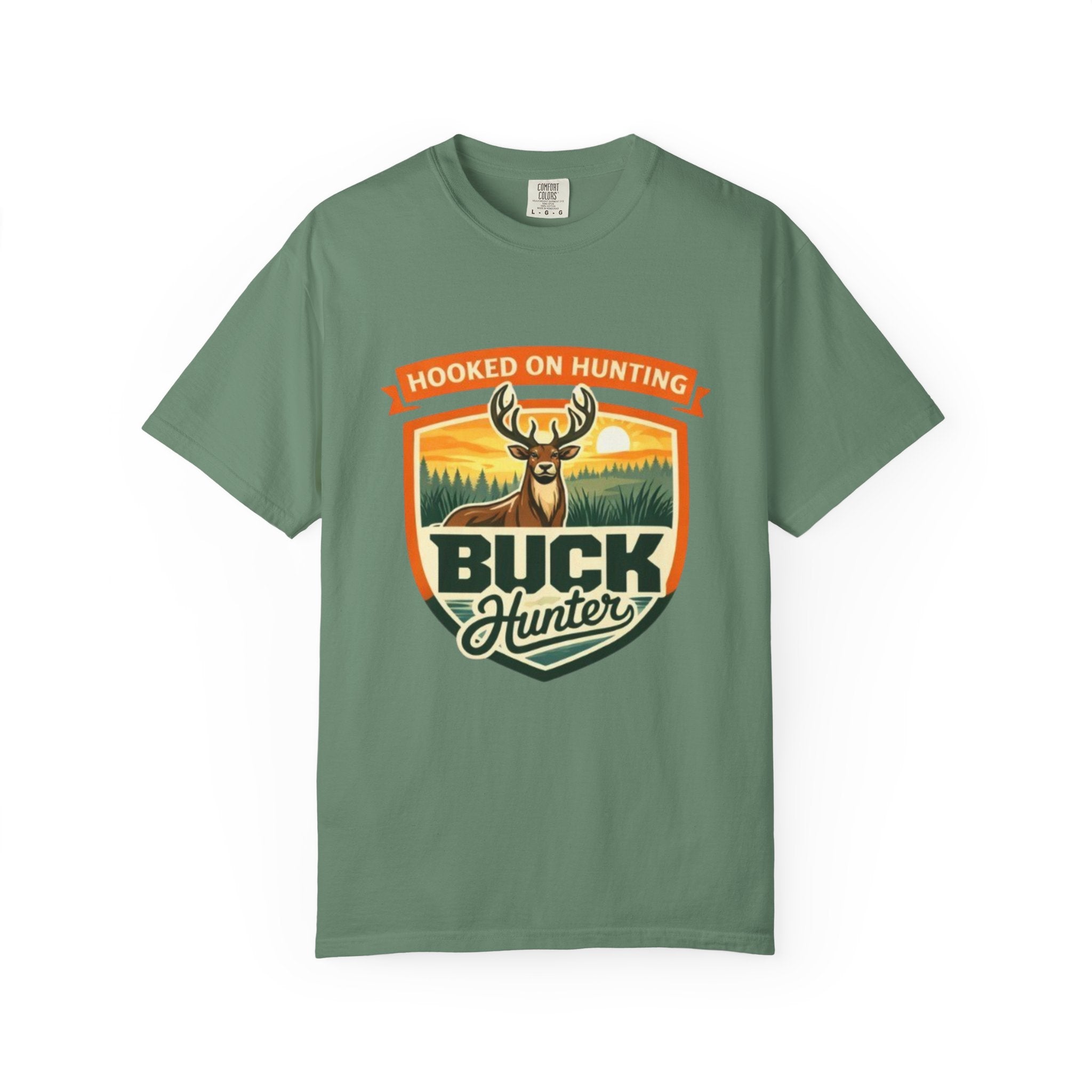 Buck Hunter T-Shirt | Hooked on Hunting Deer Hunting Graphic Tee
