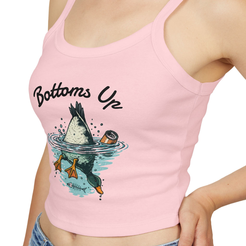Bottoms Up Duck Diving Tank Top | Womens Spaghetti Strap Swim Shirt