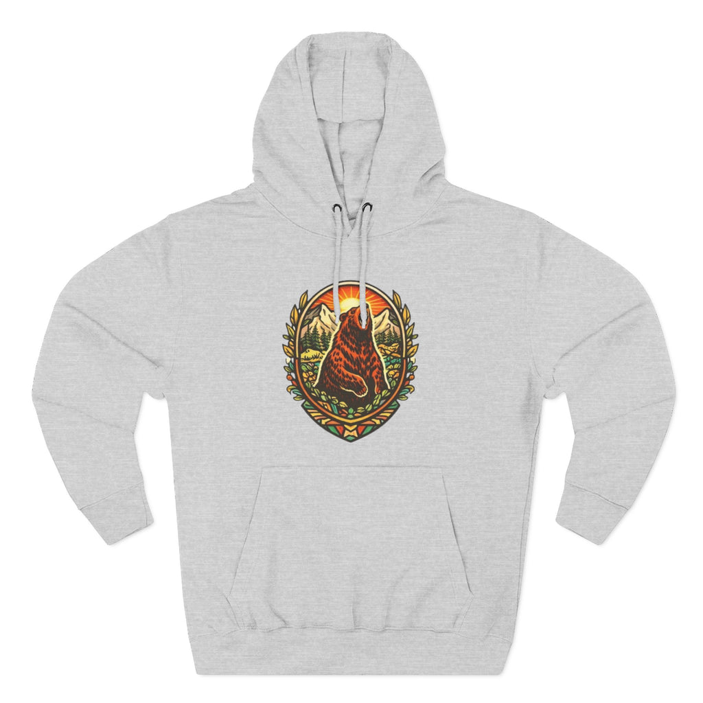 Vintage Roaring Bear Fleece Hoodie