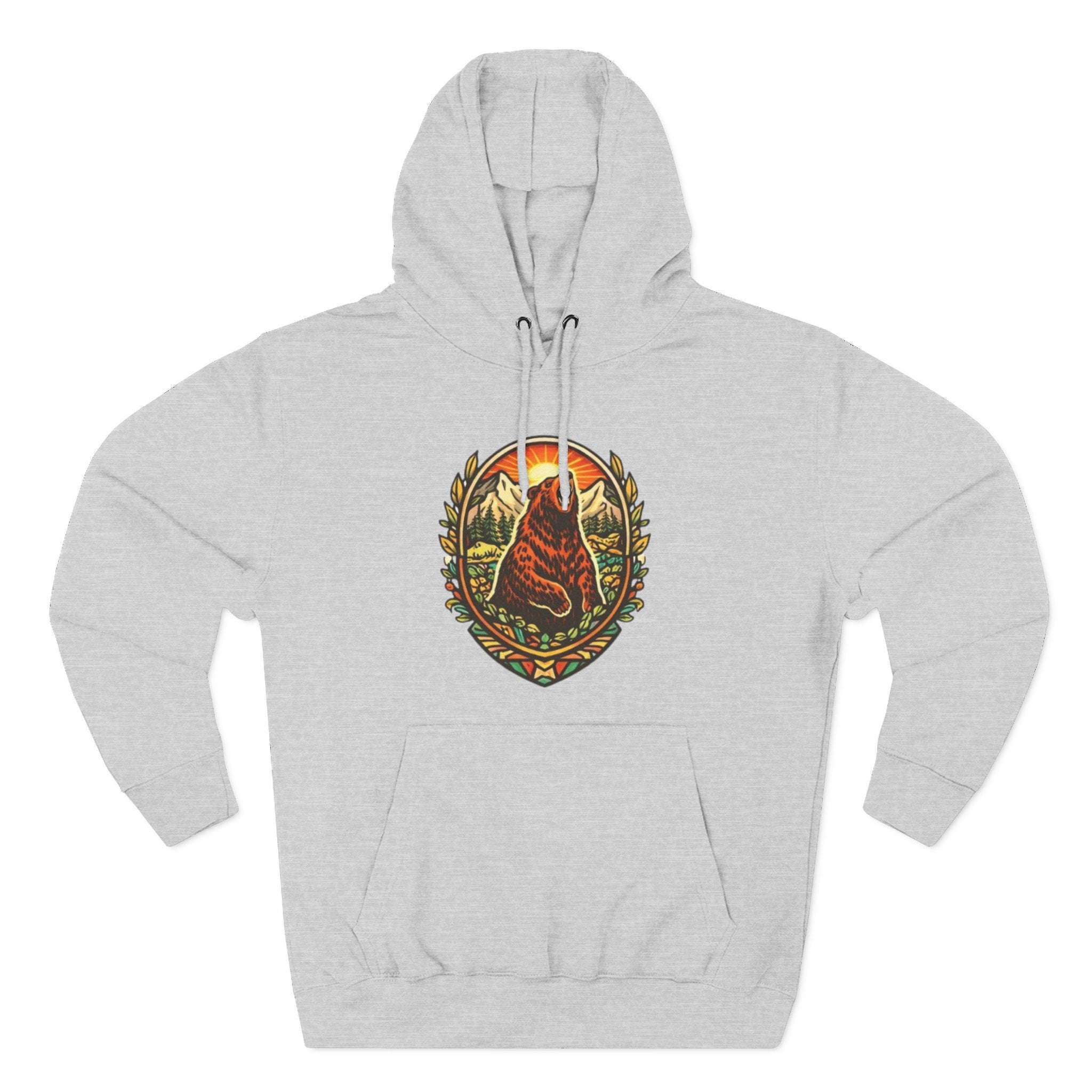 Vintage Roaring Bear Fleece Hoodie