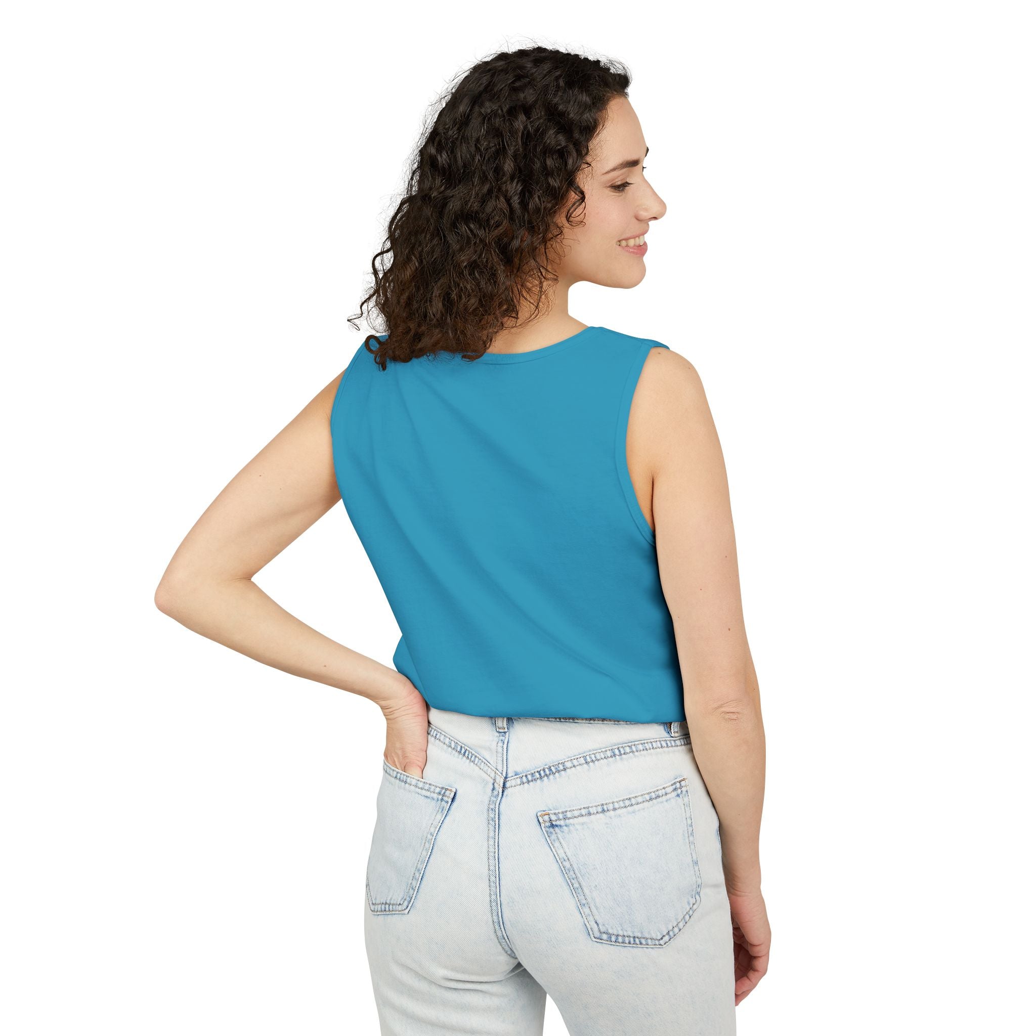 Snowboarding Mountain Goggles Tank Top