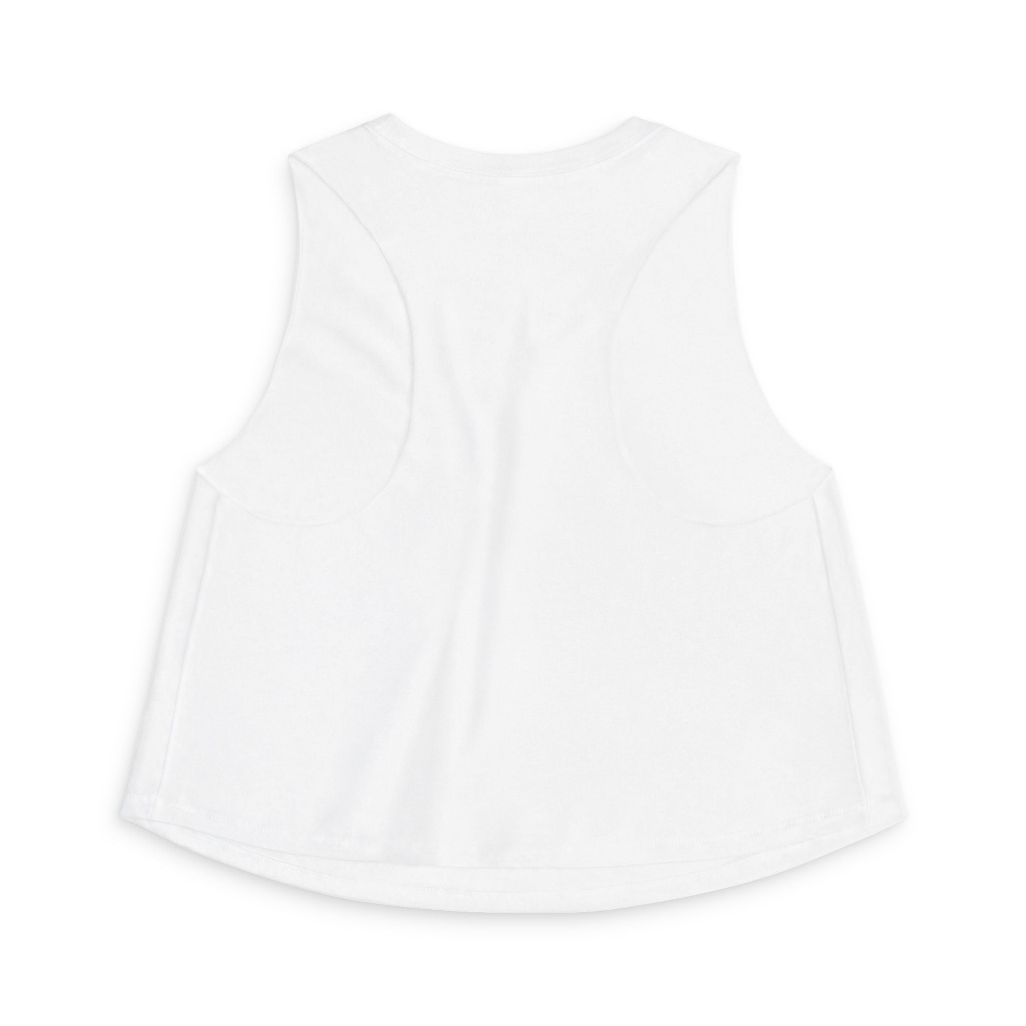 Camping Coffee Crop Tank | "Camp. Coffee. Repeat" Graphic Women's Top