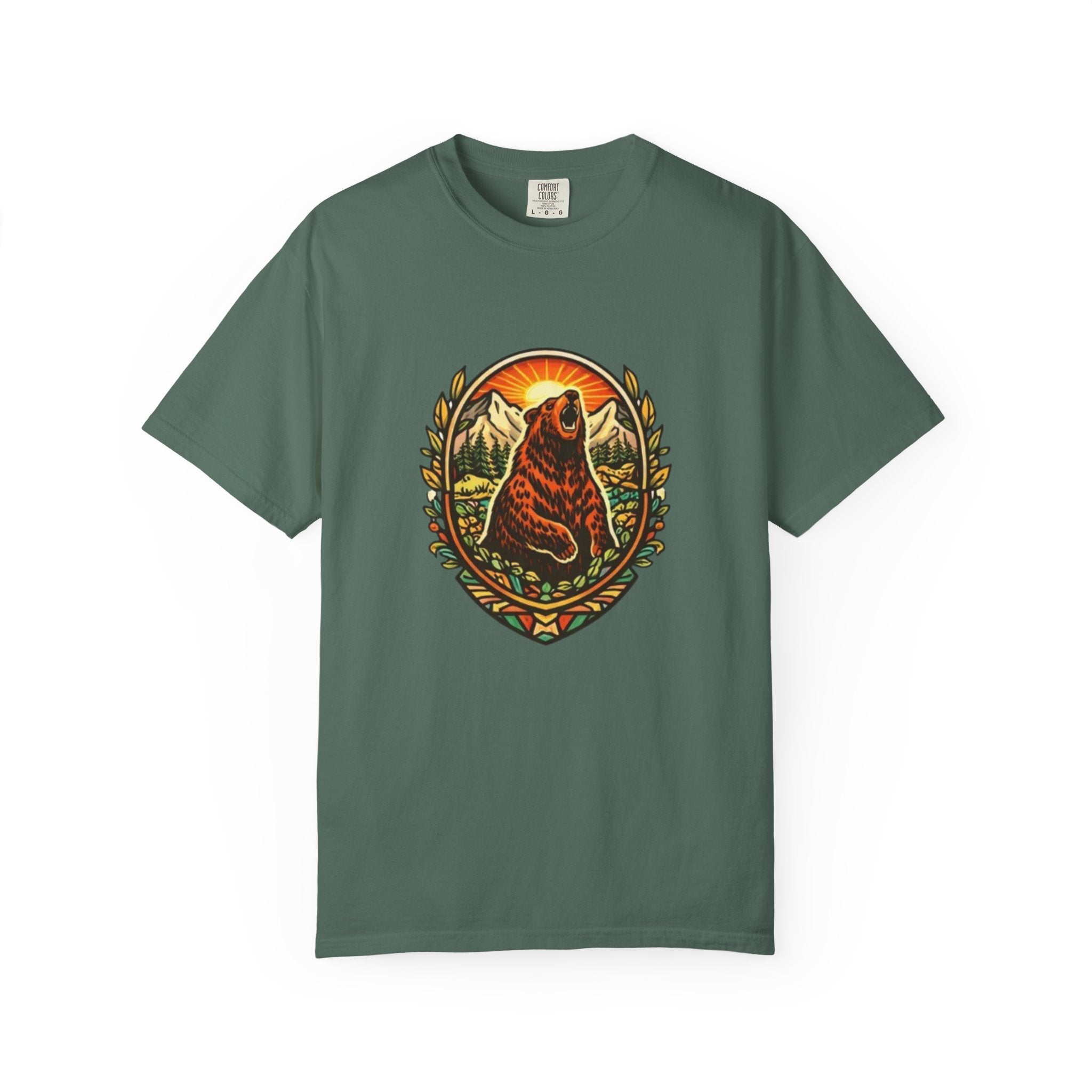 Bear Crest Graphic T-Shirt | Vintage Mountain Wilderness Tee