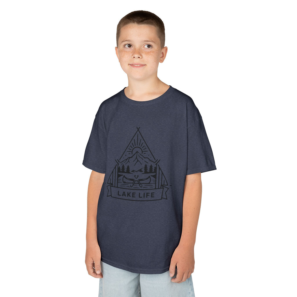 Kids Tee | Lake Life Outdoor Adventure Graphic