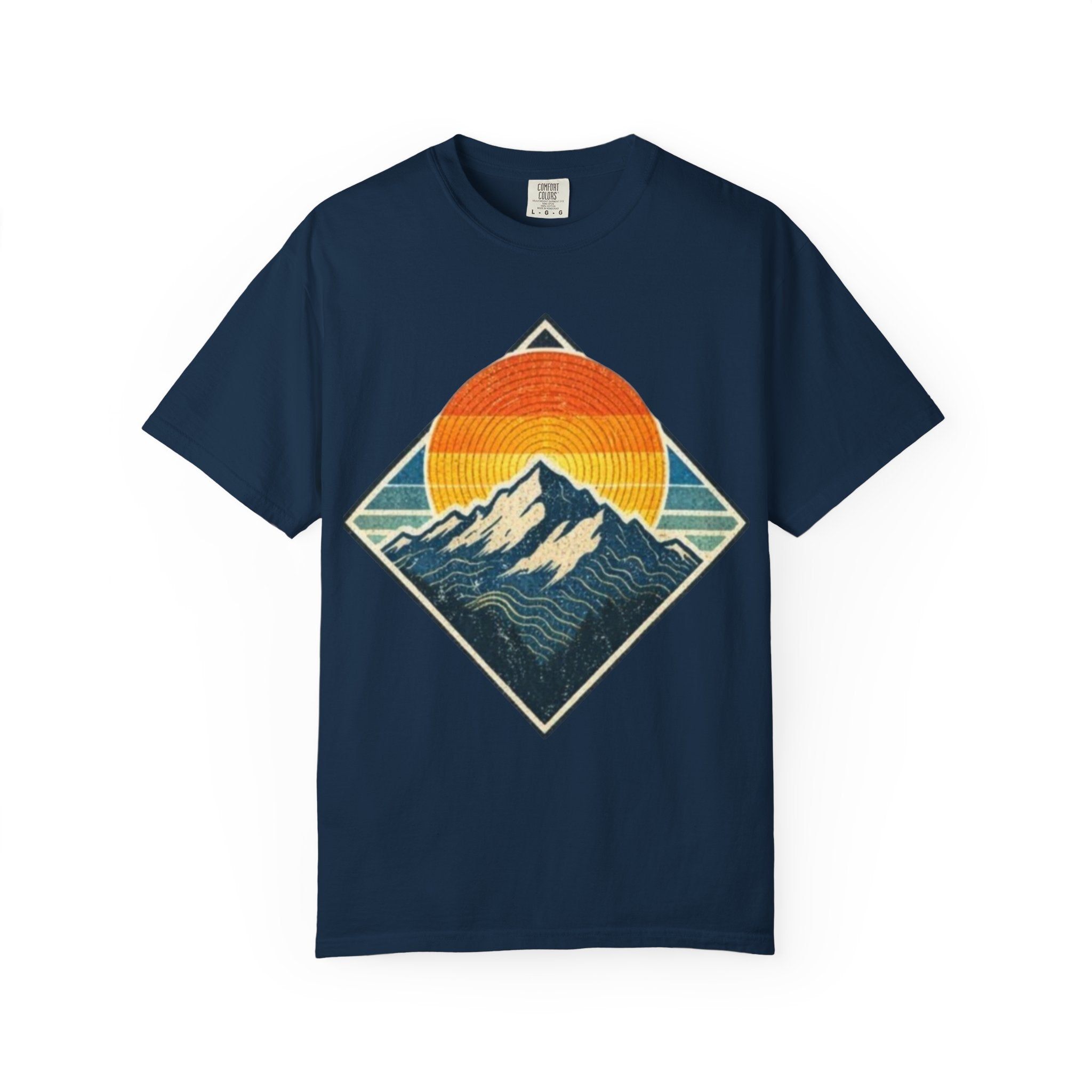 Mountain Sunset T-Shirt | Vintage Outdoor Graphic Tee