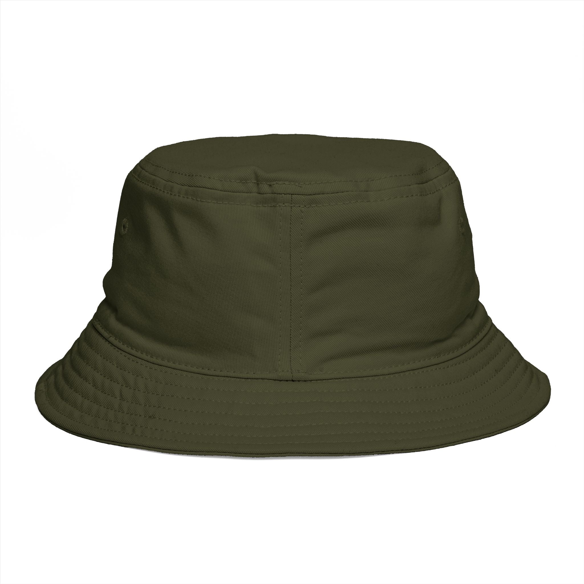 Mountain Sunset Bucket Hat | Retro Outdoor Hiking Patch