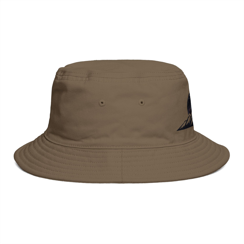 Mountain Night Sky Bucket Hat