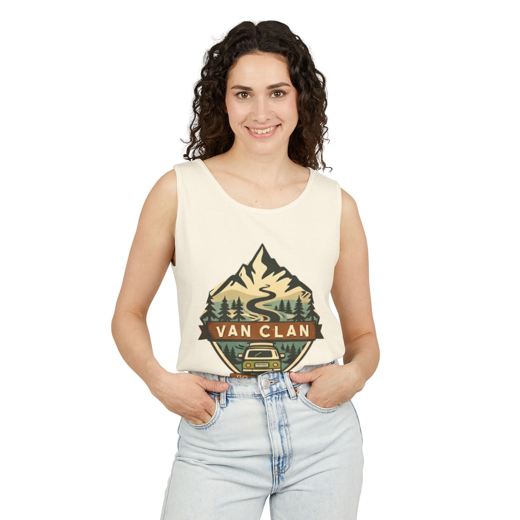 Van Clan Go Explore Tank Top | Adventure Van life Graphic Tank