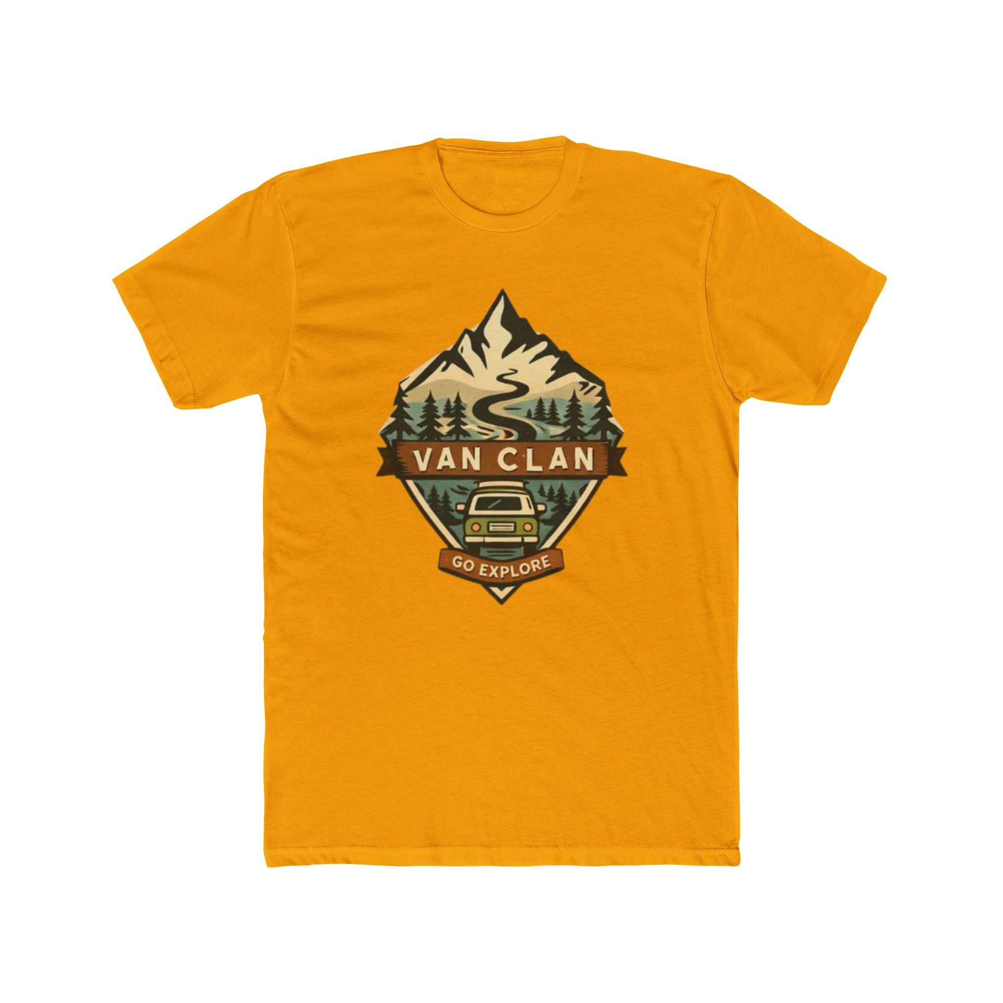 Van Clan Adventure T‑Shirt | Go Explore Vintage Camper Tee