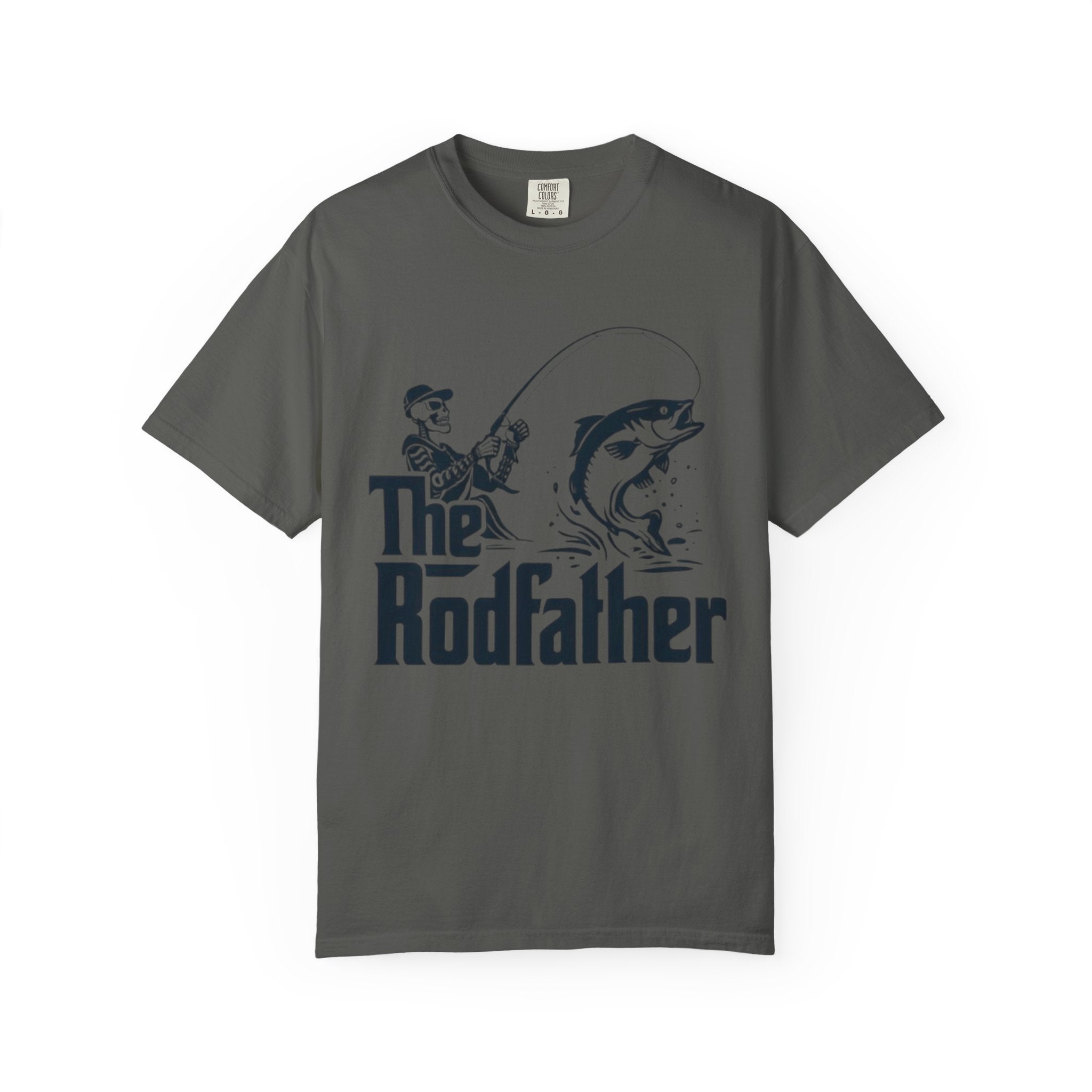 The Rodfather fishing graphic T-Shirt | fisherman, fish illustration