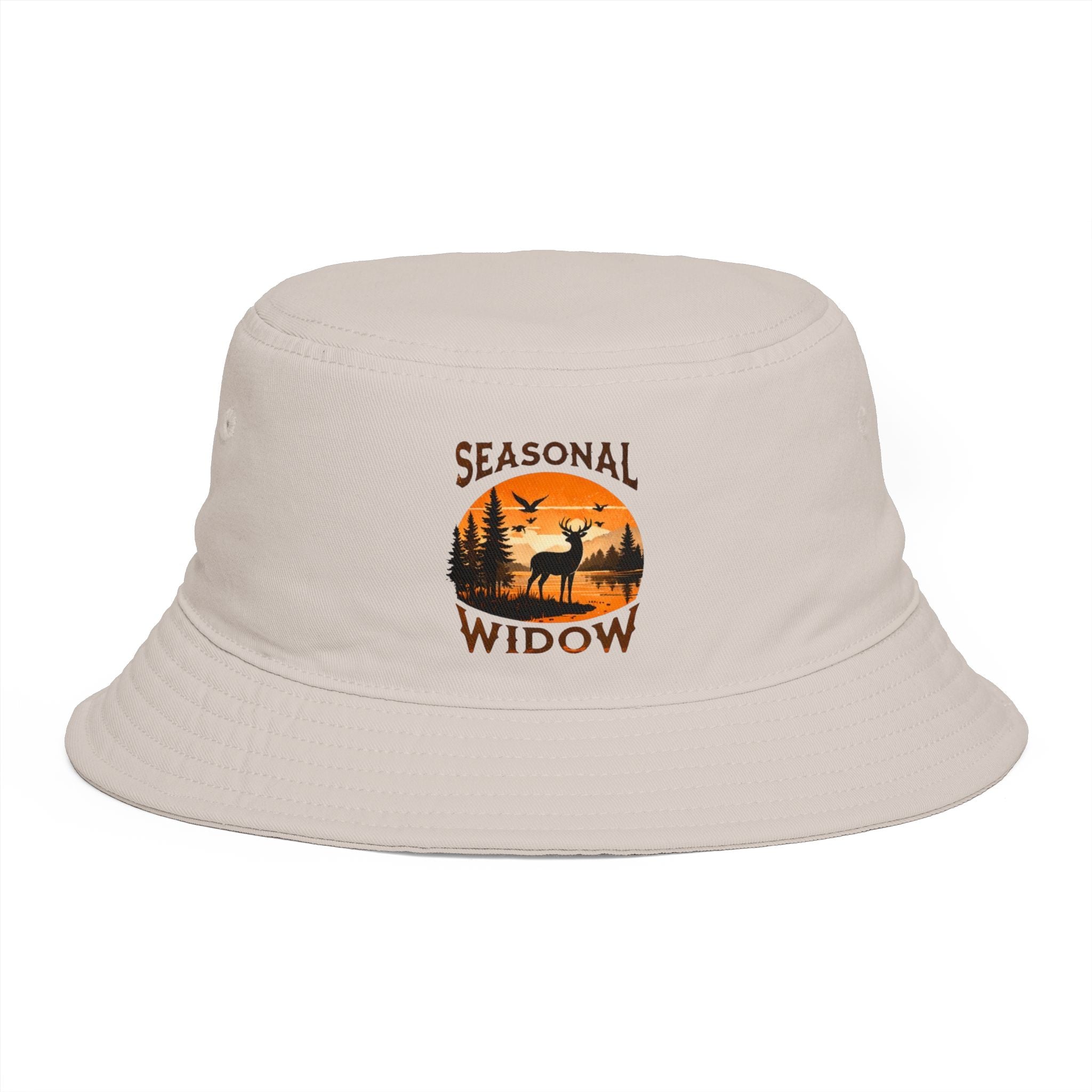 Outdoor Deer Sunset Bucket Hat | Wildlife Hunting Lover Hat
