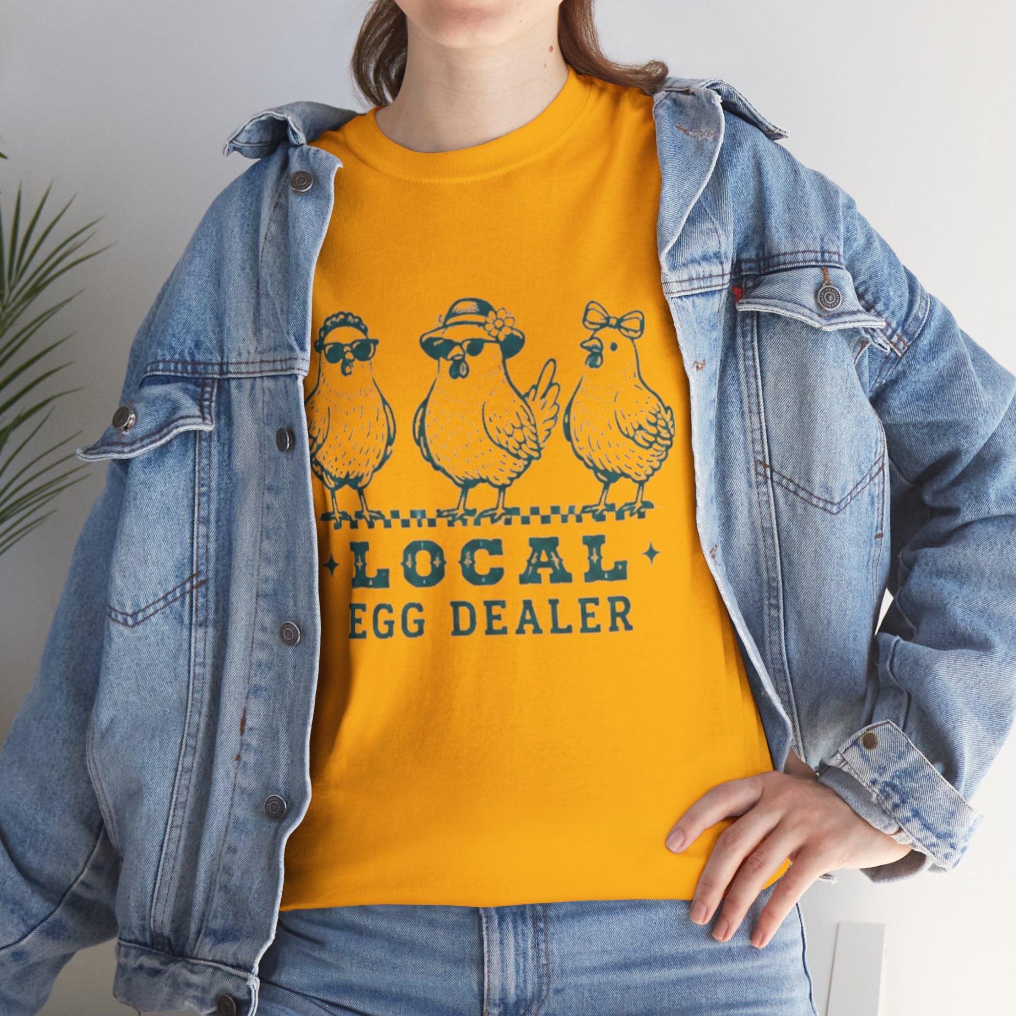 Local Egg Dealer T-Shirt | Cute Chick Farm Tee