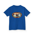 Kids Sledding with Dog Tee | Boys Best Friend Winter Graphic