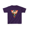Kids Tee | UFO Mountain Waterfall Adventure Graphic