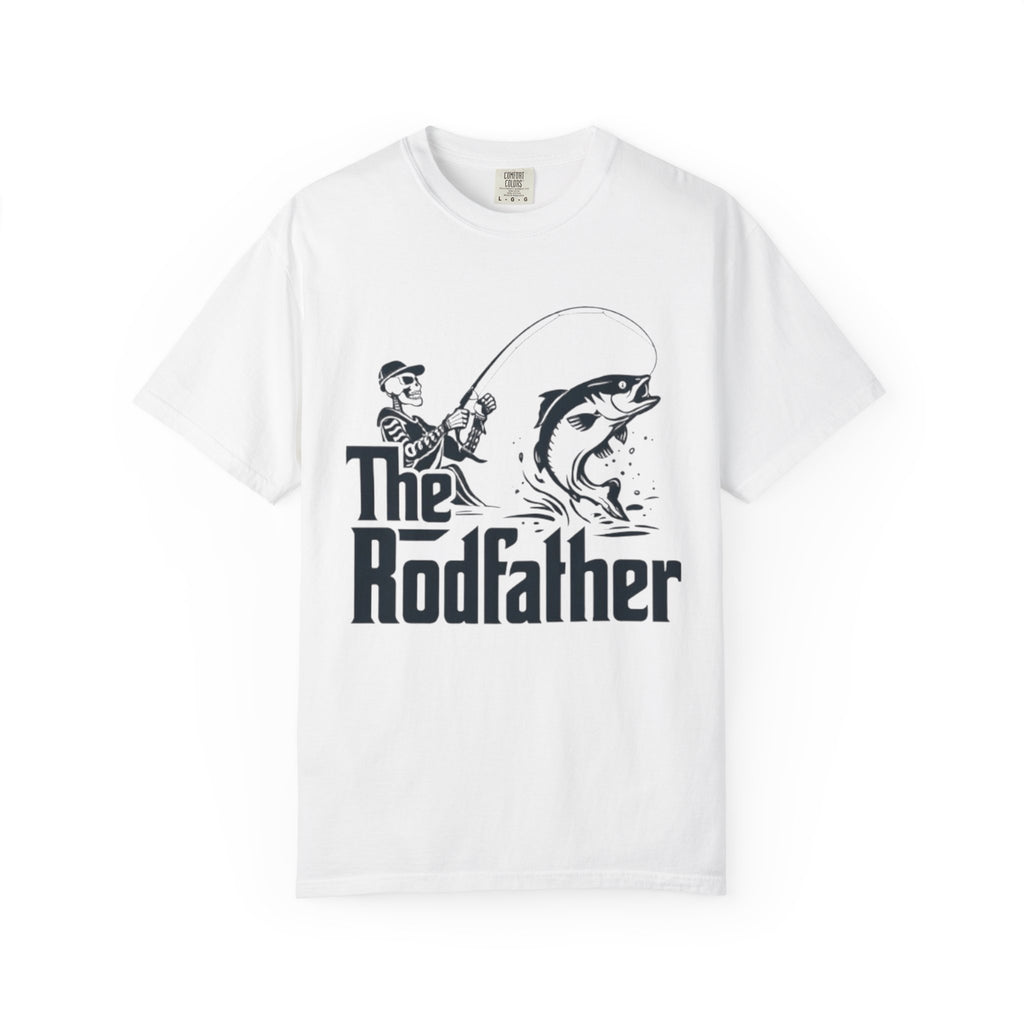 The Rodfather fishing graphic T-Shirt | fisherman, fish illustration
