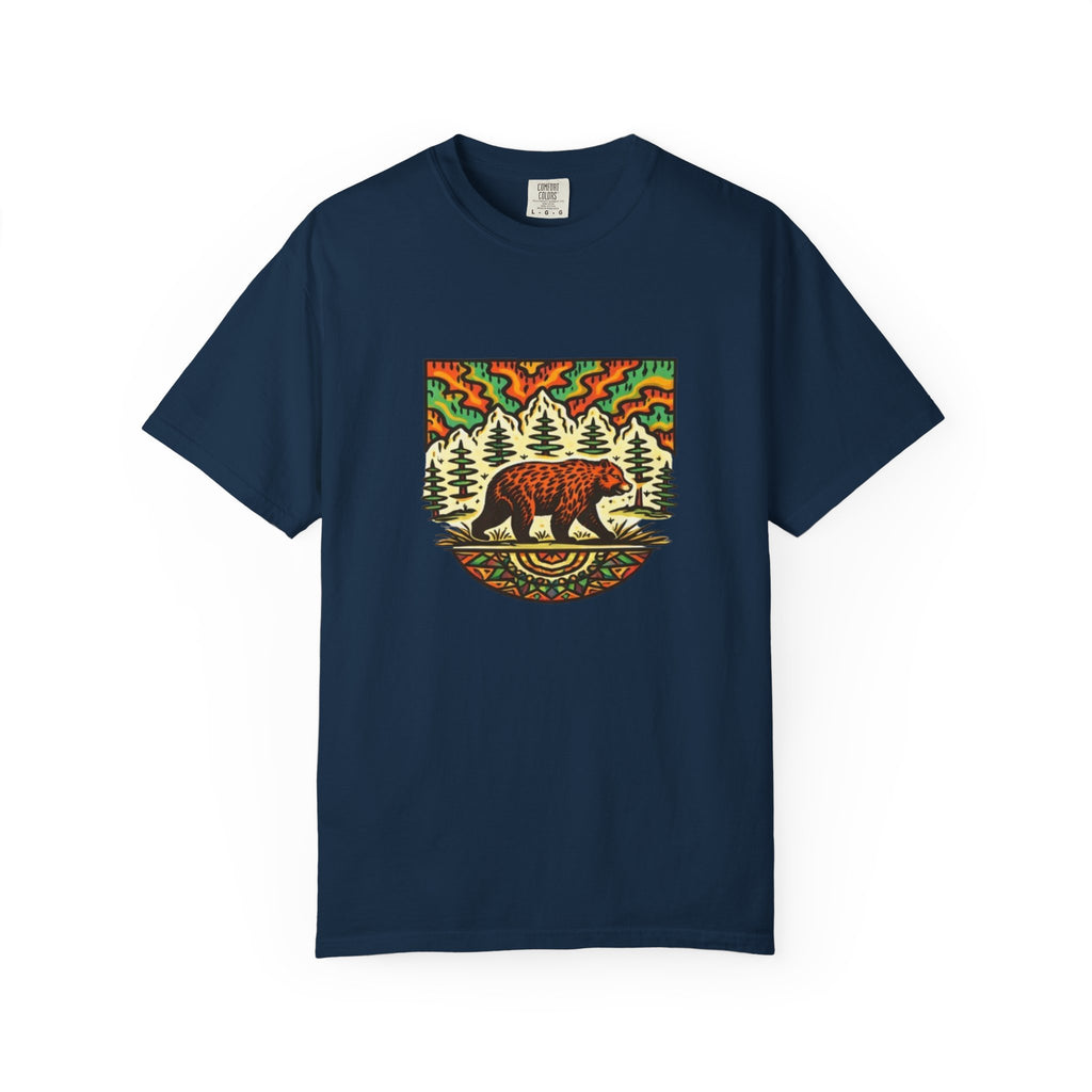 Bear Forest Graphic T-Shirt | Retro Nature Wilderness Tee