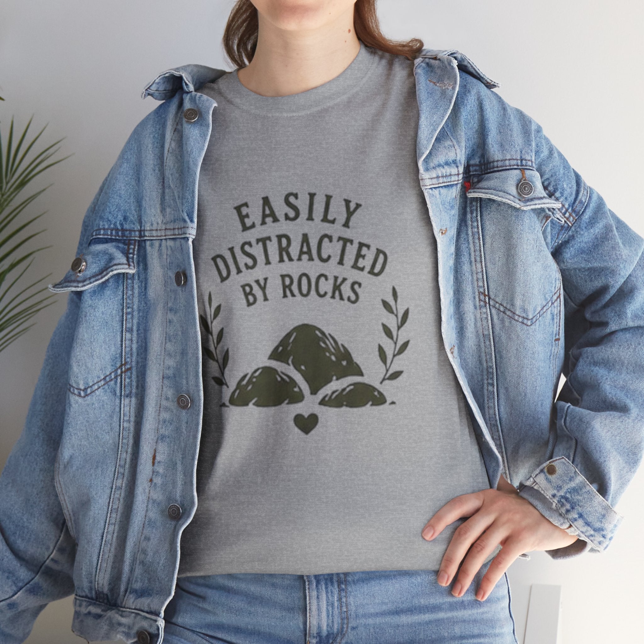 Easily Distracted By Rocks T-Shirt