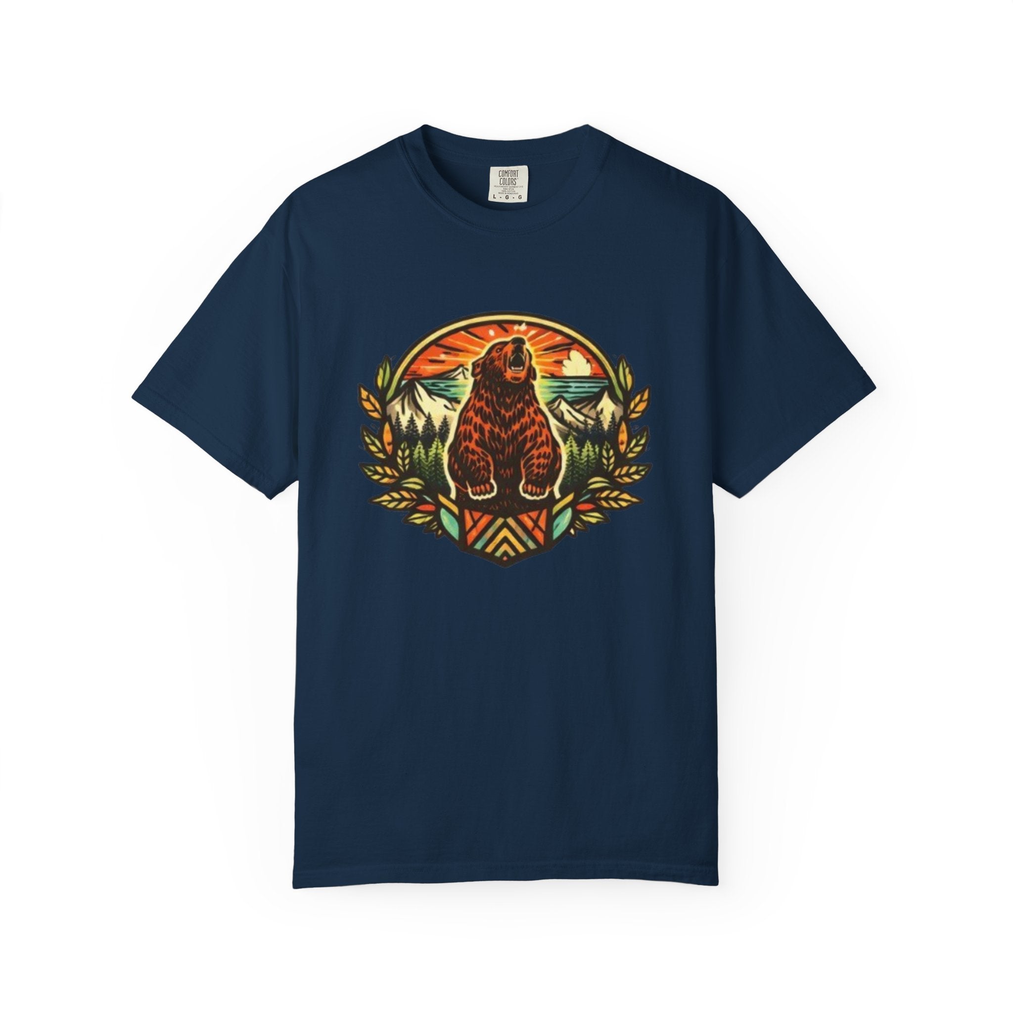 Bear Crest T-Shirt | Vintage Mountain Wildlife Graphic Tee