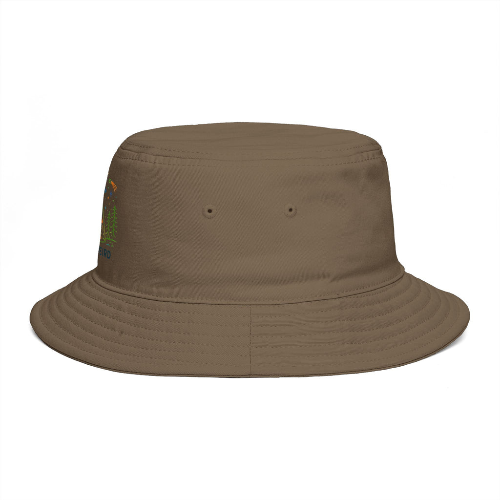 Stay Weird UFO Bigfoot Abduction Bucket Hat
