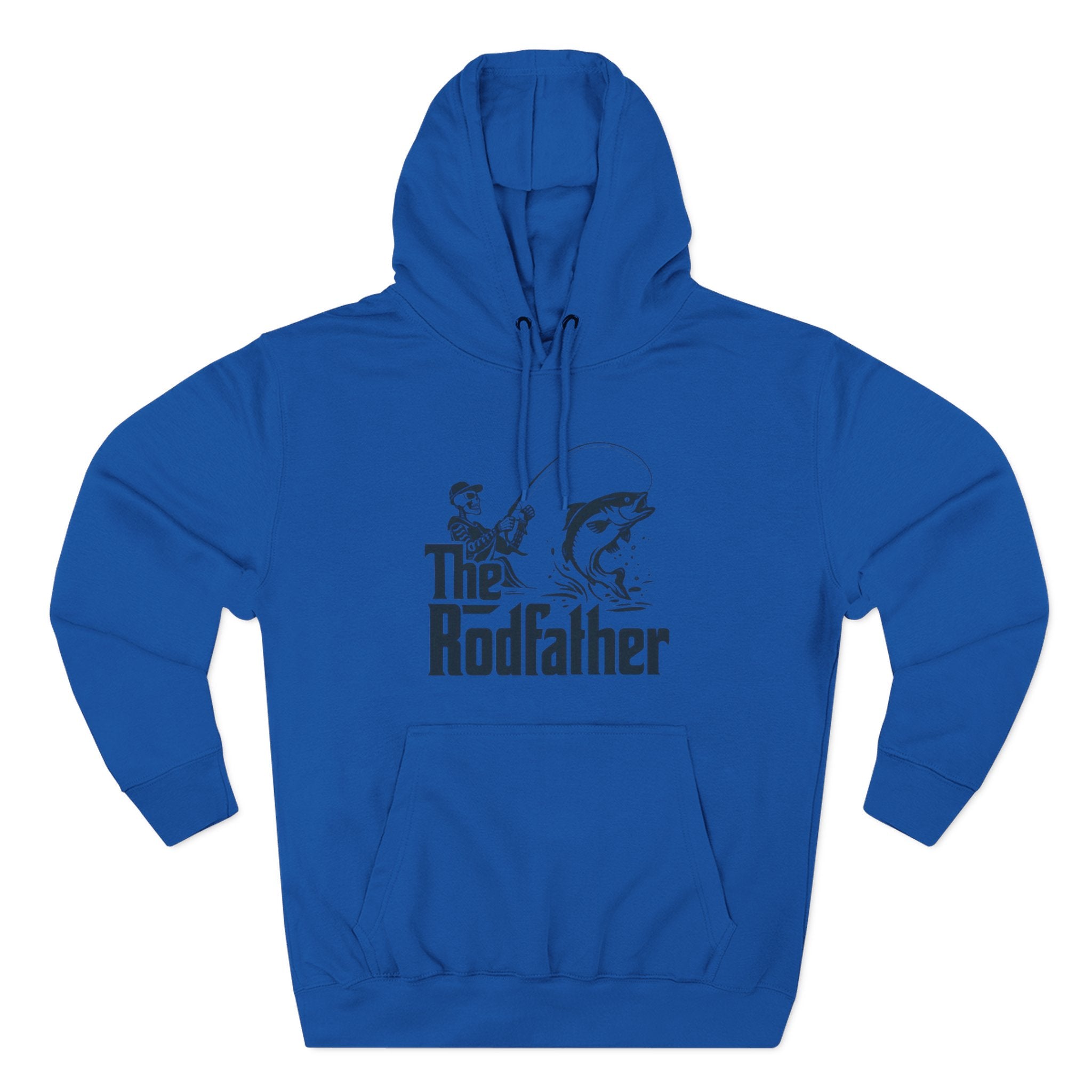 The Rodfather Hoodie | Fishing Graphic Pullover for Anglers