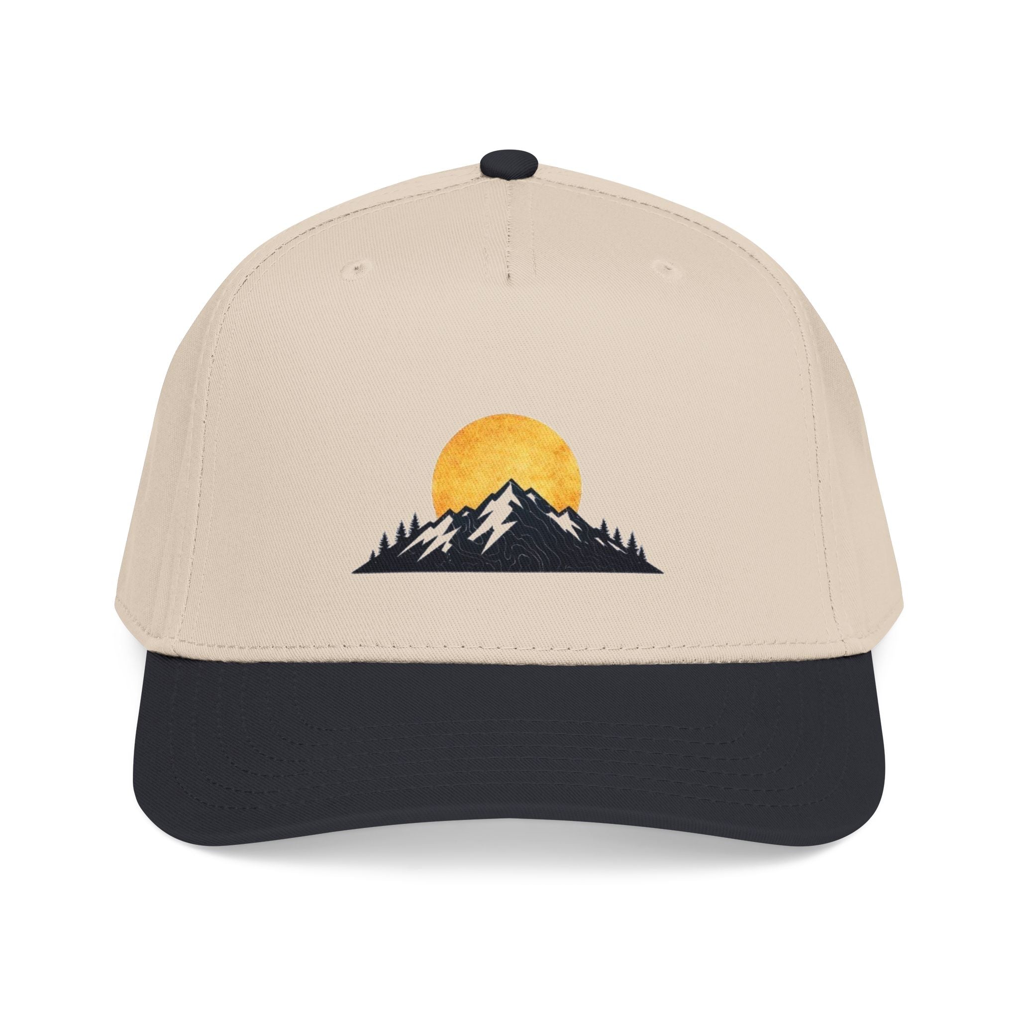 Mountain Landscape Baseball Cap | Rustic Outdoor Hiking Ball Cap